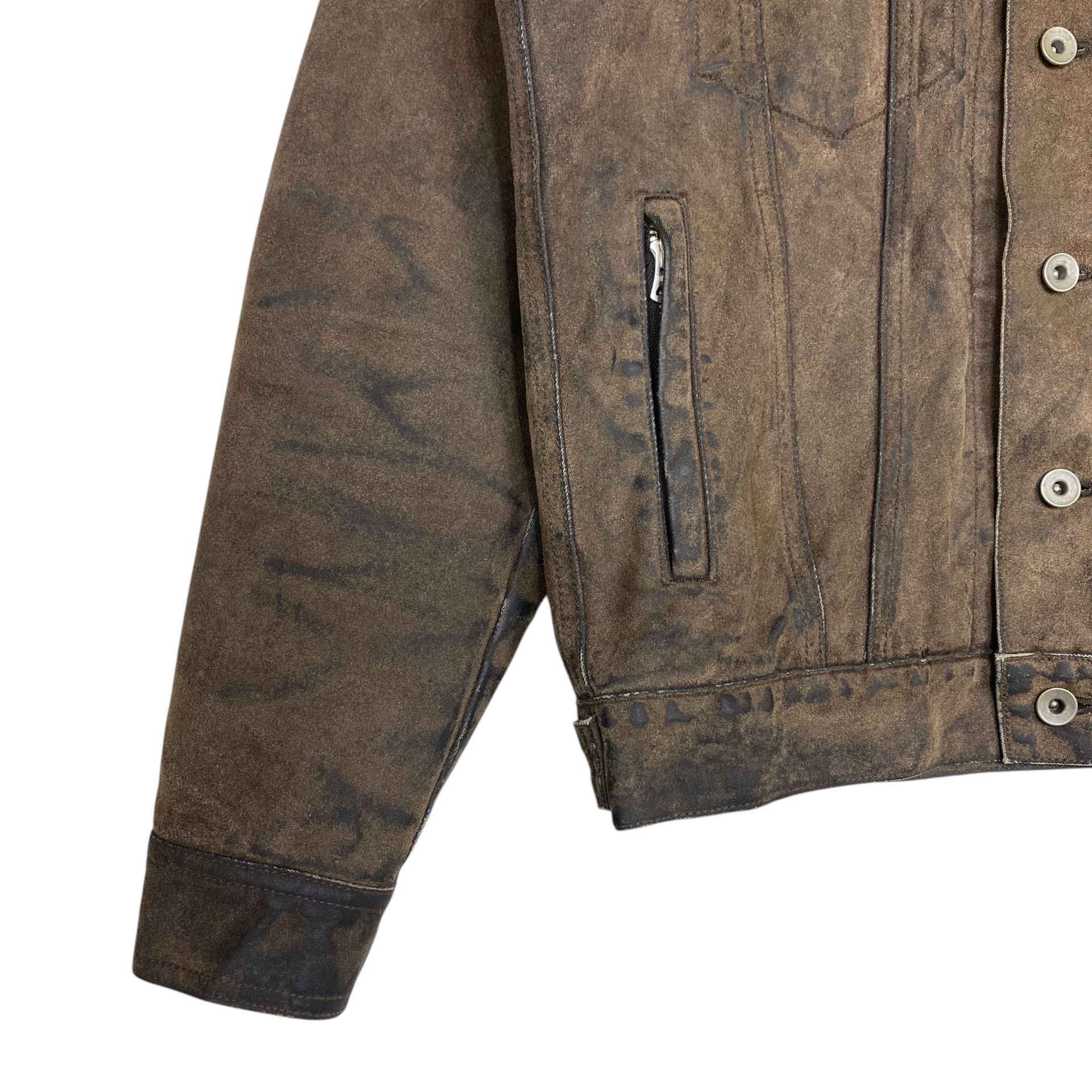 Kadoya 💥HYOD JAPAN BIKER SUEDE LEATHER JACKET Size US M / EU 48-50 / 2 - 5 Thumbnail