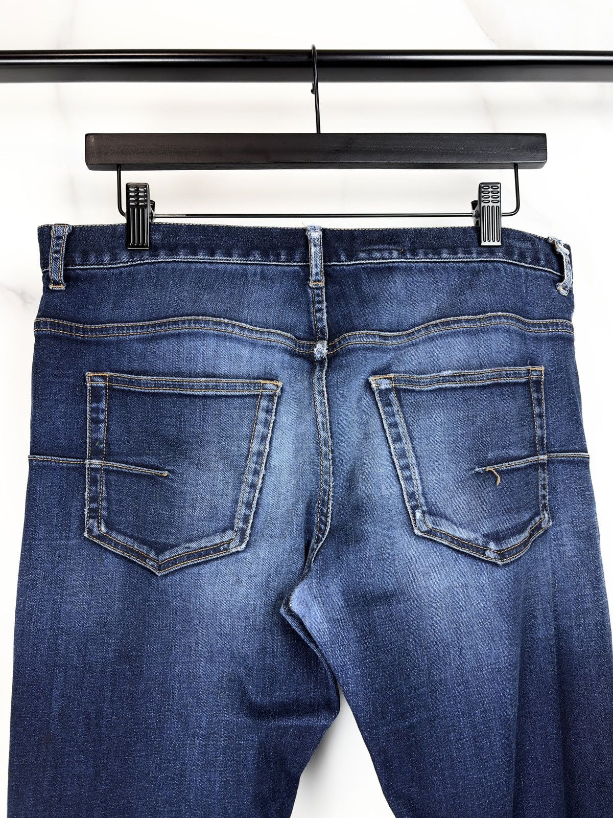 Dior Dior Homme Skinny Stretch Indigo Blue Denim Jeans KVA Size US 33 - 4 Thumbnail