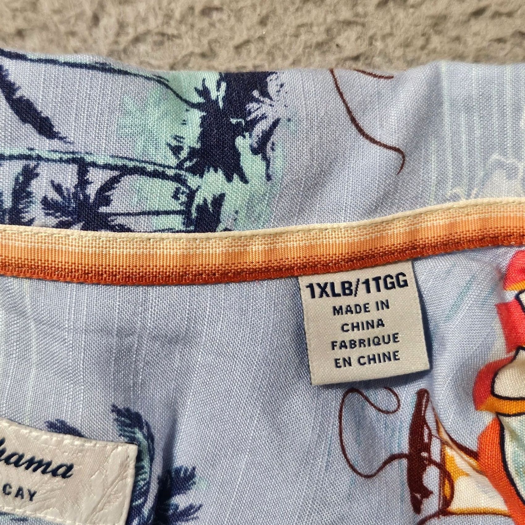 Tommy Bahama Tommy Bahama Shirt Mens XL Blue 1XL Big Veracruz Cay Viscose Florida Print Hawaiian Size US XL / EU 56 / 4 - 6 Thumbnail