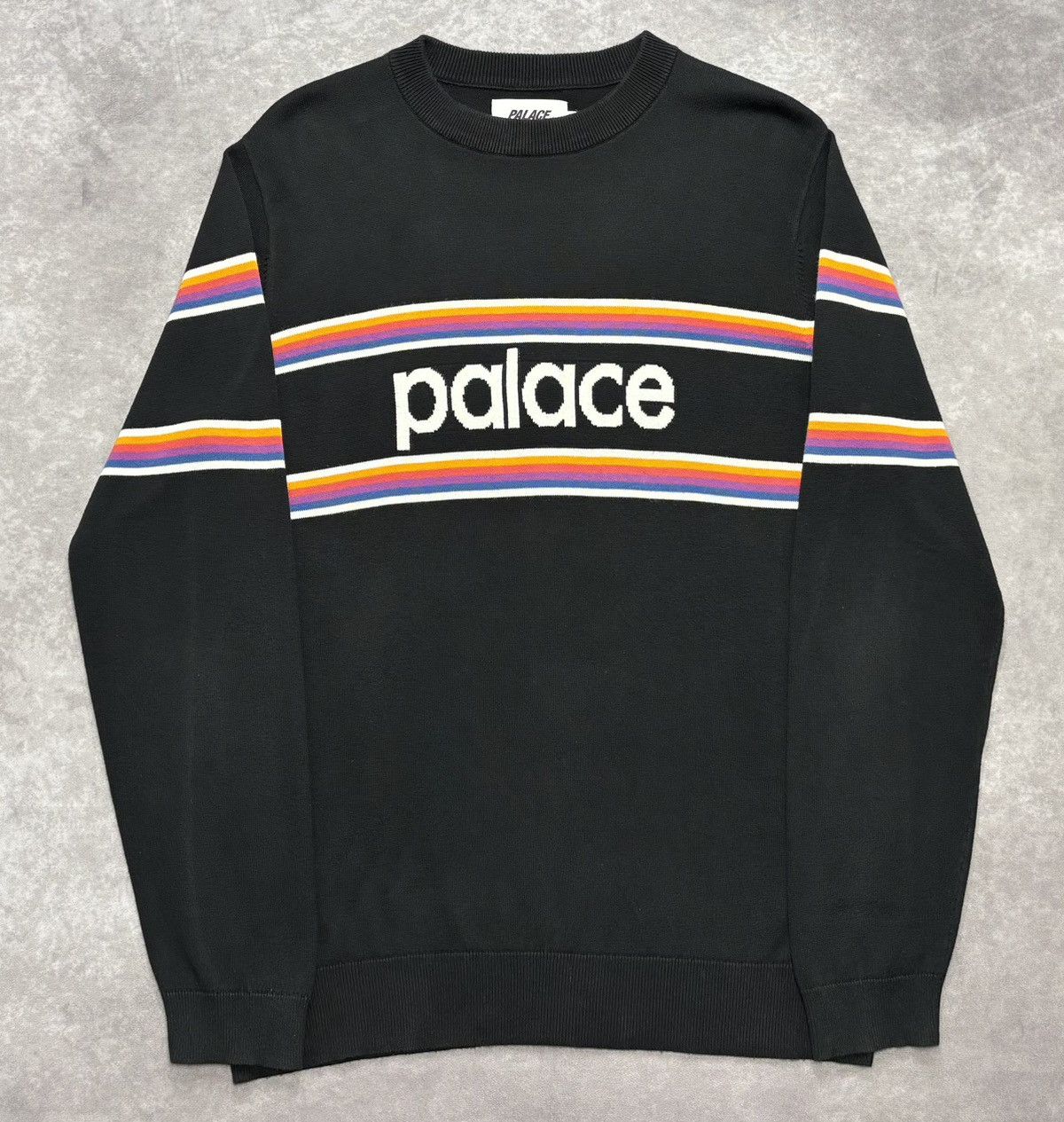 Palace Palace Multi Stripe Knit Black(SS17) Size US M / EU 48-50 / 2 - 1 Thumbnail