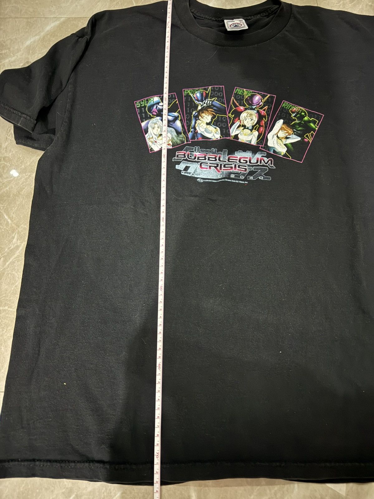Vintage Bubblegum crisis tokyo 2040 Size US XL / EU 56 / 4 - 5 Thumbnail