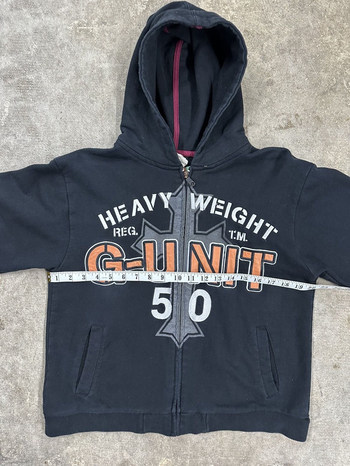 G-Unit Crazy Y2K G-Unit Black Zip Up Hoodie Size M / US 6-8 / IT 42-44 - 8 Thumbnail