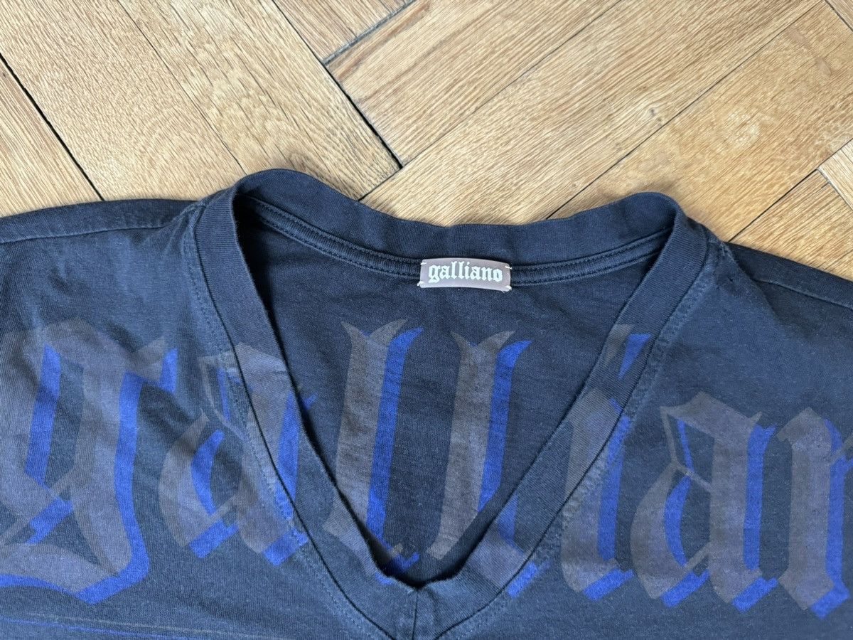 John Galliano Vintage Galliano Gazette Newspaper 3D Black T-Shirt L Size US L / EU 52-54 / 3 - 4 Thumbnail