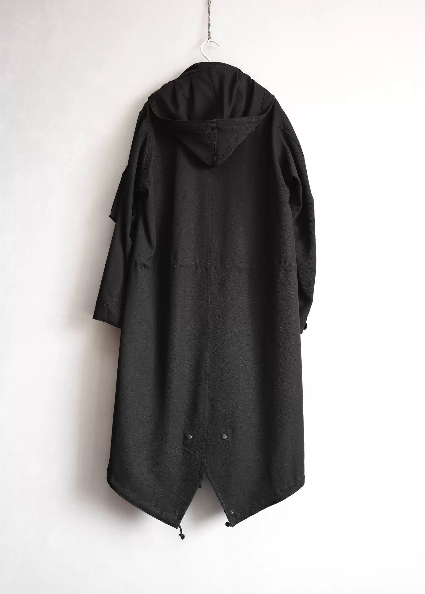 Yohji Yamamoto Yohji Yamamoto 24AW Fishtail M-65 Hybrid Hooded Coat Size US S / EU 44-46 / 1 - 2 Thumbnail