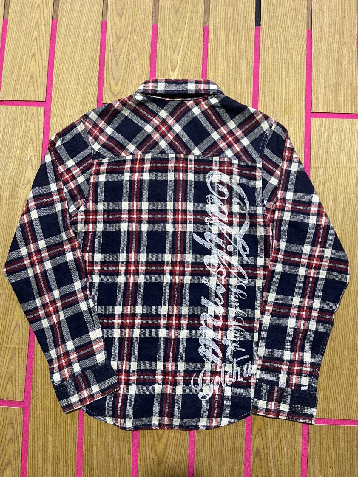 If Six Was Nine Y2K GOTCHA long sleeve checkered shirt Size US M / EU 48-50 / 2 - 1 Thumbnail