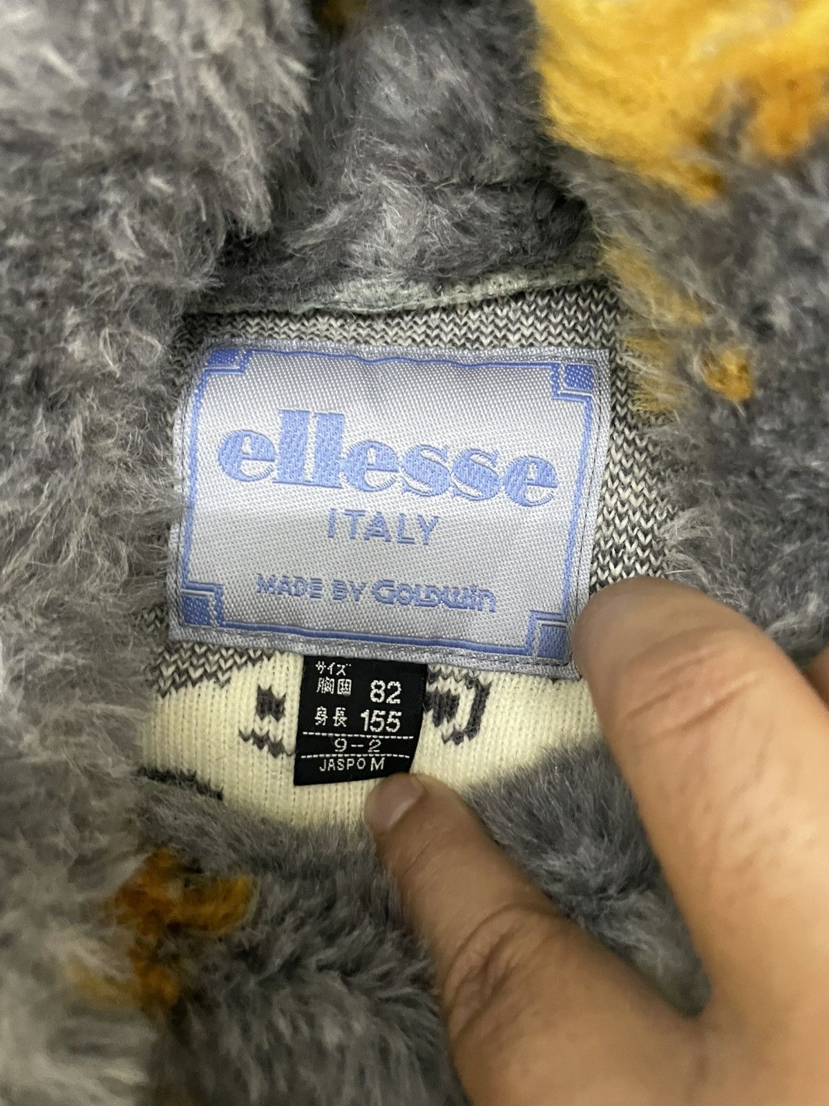 Ellesse Ellesse Italy Polar Bear Fur Fleece Turtle Neck Size US M / EU 48-50 / 2 - 11 Thumbnail