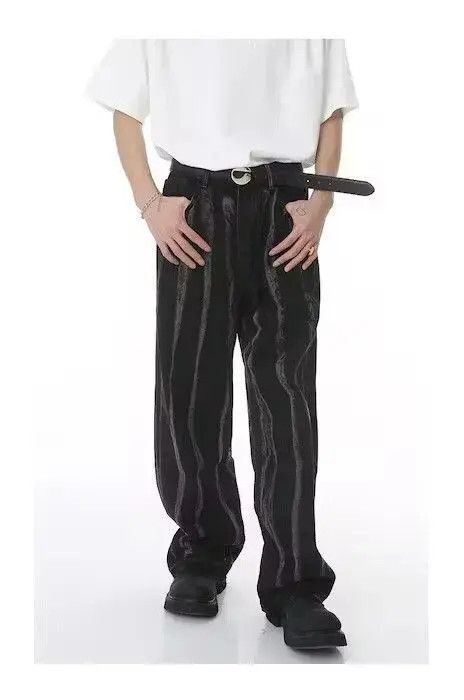 Black Tie dyed jeans