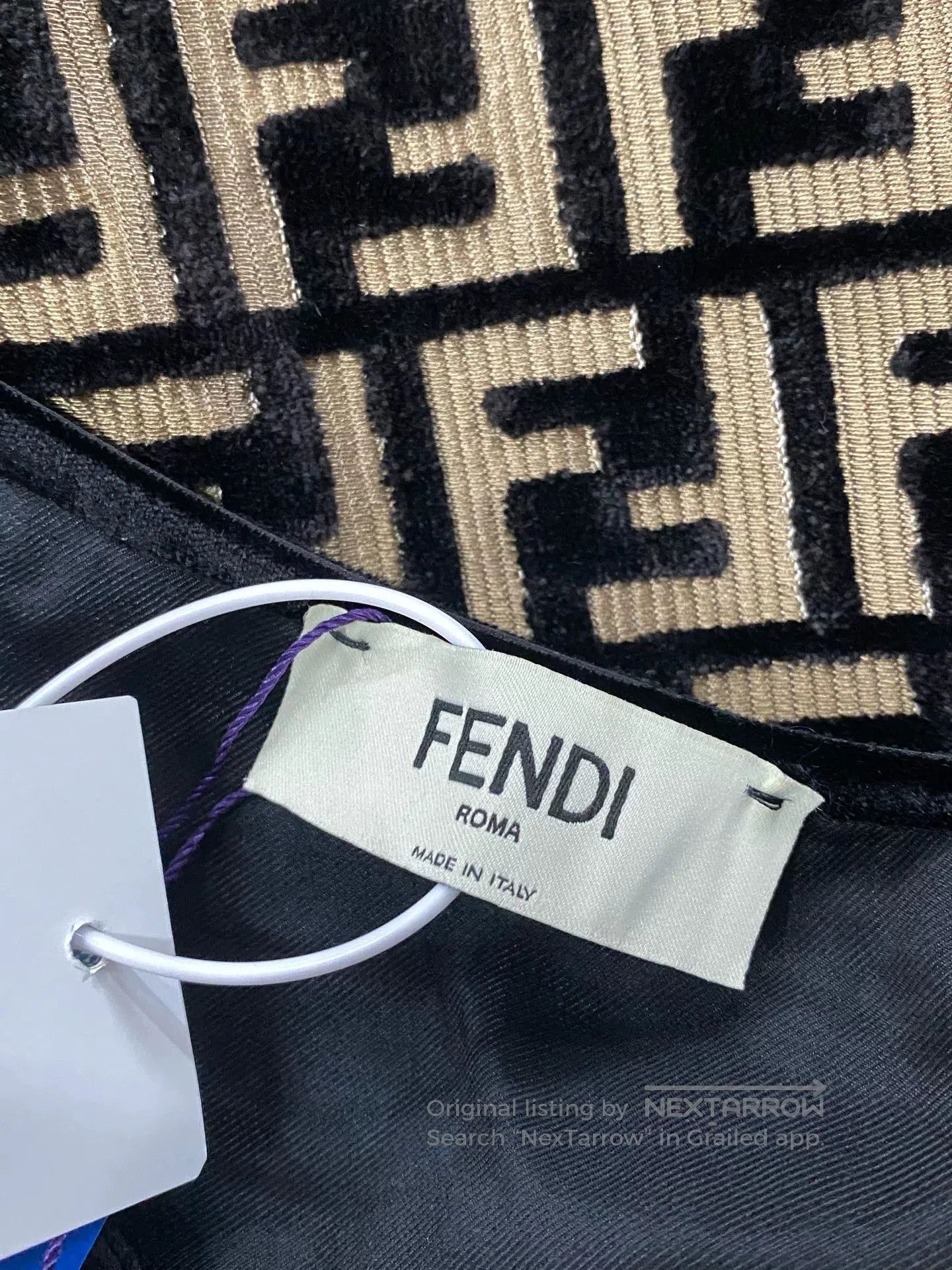 Fendi Fendi Monogram Short Skirt. Size US 40 / EU 56 - 3 Thumbnail