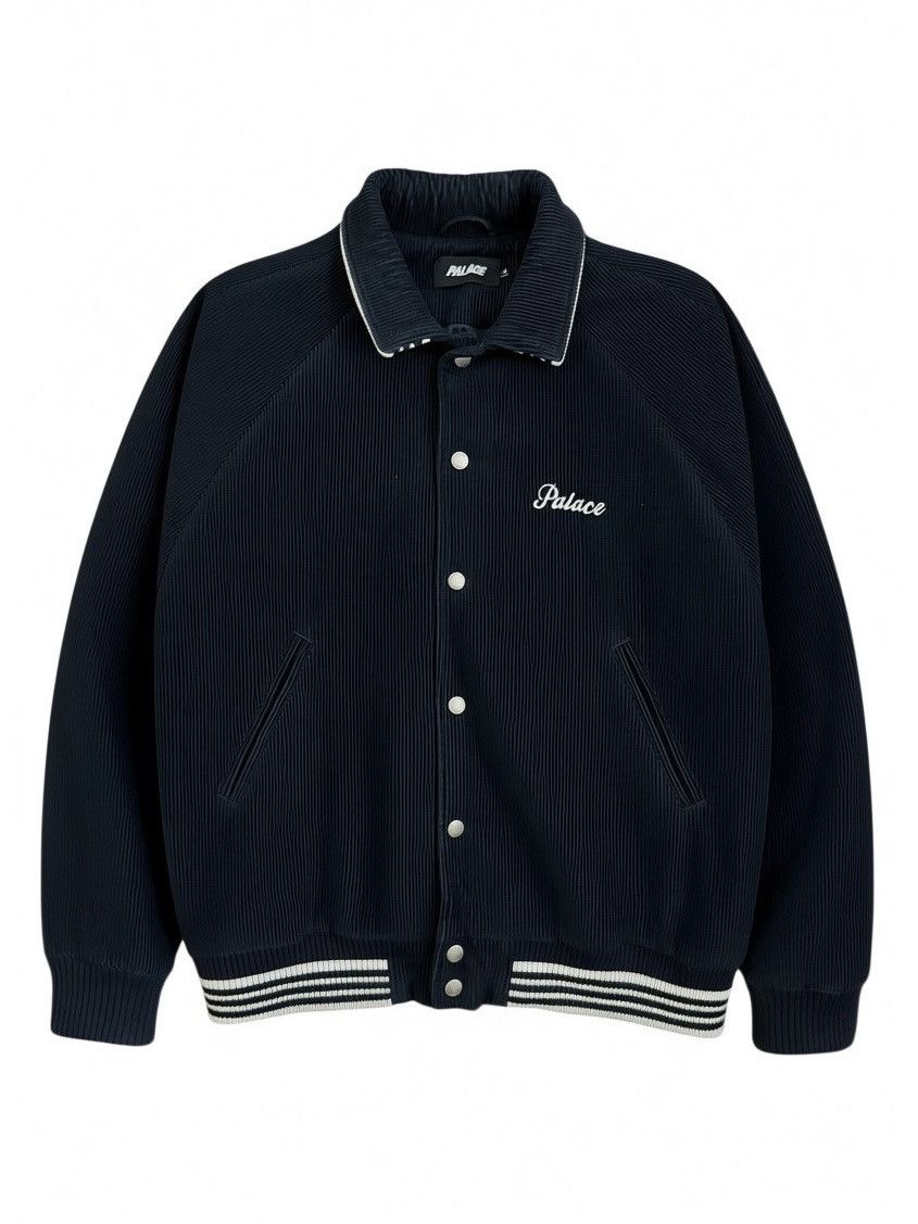 Palace Palace 2017 Navy Palazzo Cord Bomber Jacket Size US M / EU 48-50 / 2 - 2 Thumbnail