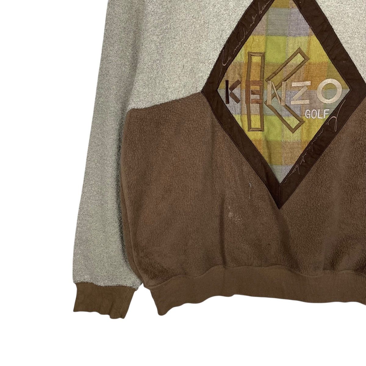 Kenzo Kenzo Golf Big Logo Crewneck Sweatshirt Size US M / EU 48-50 / 2 - 3 Thumbnail