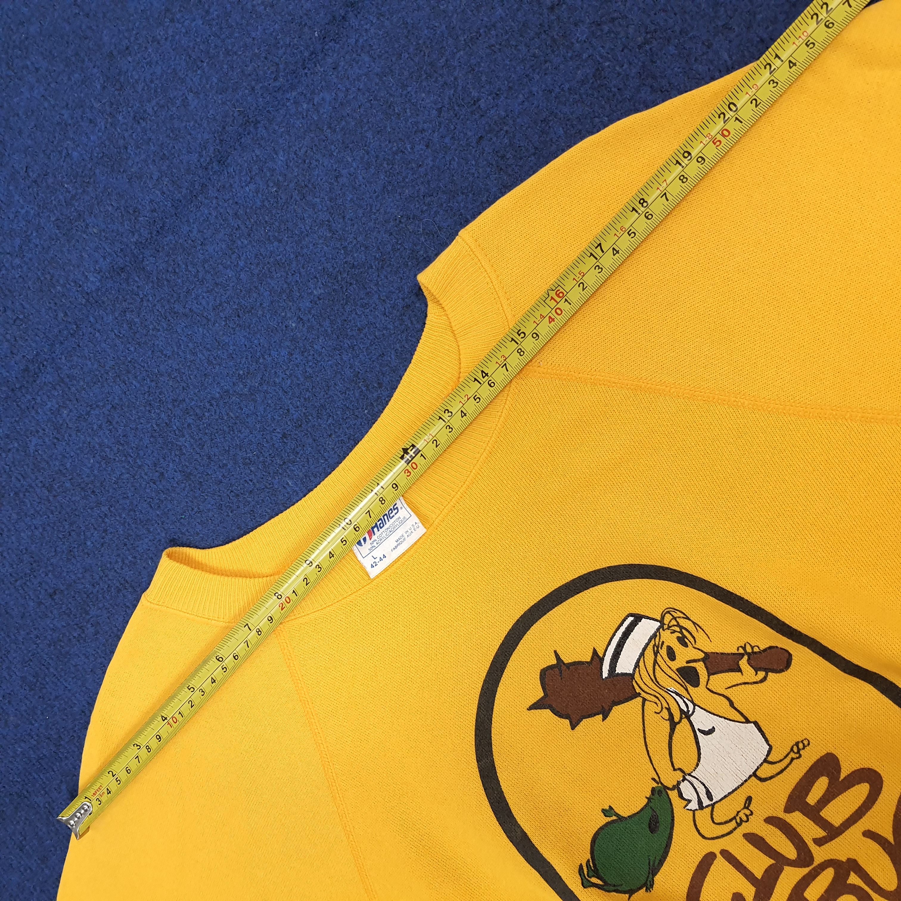 Hanes Vintage 80s "Club A Bug" Brevis Corp Promo Sweatshirt C278N5 Size US M / EU 48-50 / 2 - 10 Thumbnail