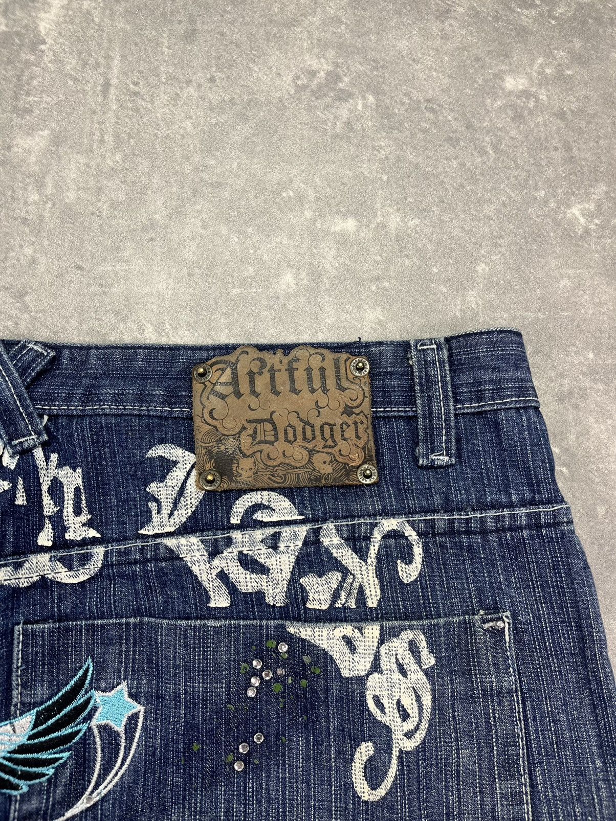 Artful Dodger Artful Dodger Paint Splattered Big Pockets Baggy Jorts Short Size US 36 / EU 52 - 14 Thumbnail