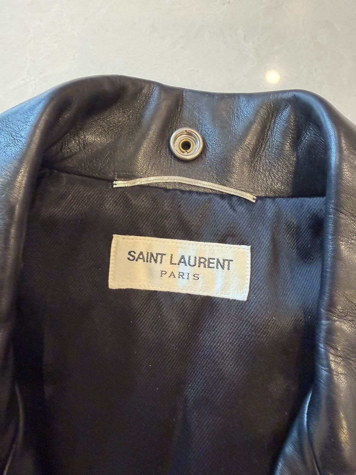 Saint Laurent Paris SAINT LAURENT BIKER JACKET Size US M / EU 48-50 / 2 - 3 Thumbnail