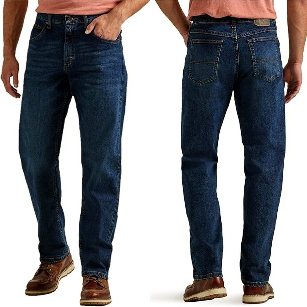Wrangler NWT New Wrangler Authentics Regular Fit Jeans 10ZM200RD Siz Size US 34 / EU 50 - 1 Thumbnail