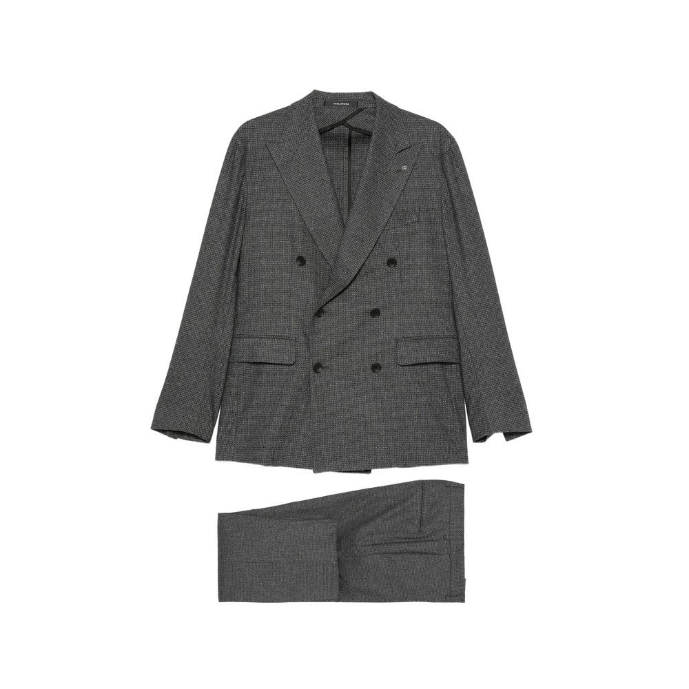 Tagliatore Tagliatore GREY Suits - Double Breasted Suits Size US M / EU 48-50 / 2 - 1 Thumbnail