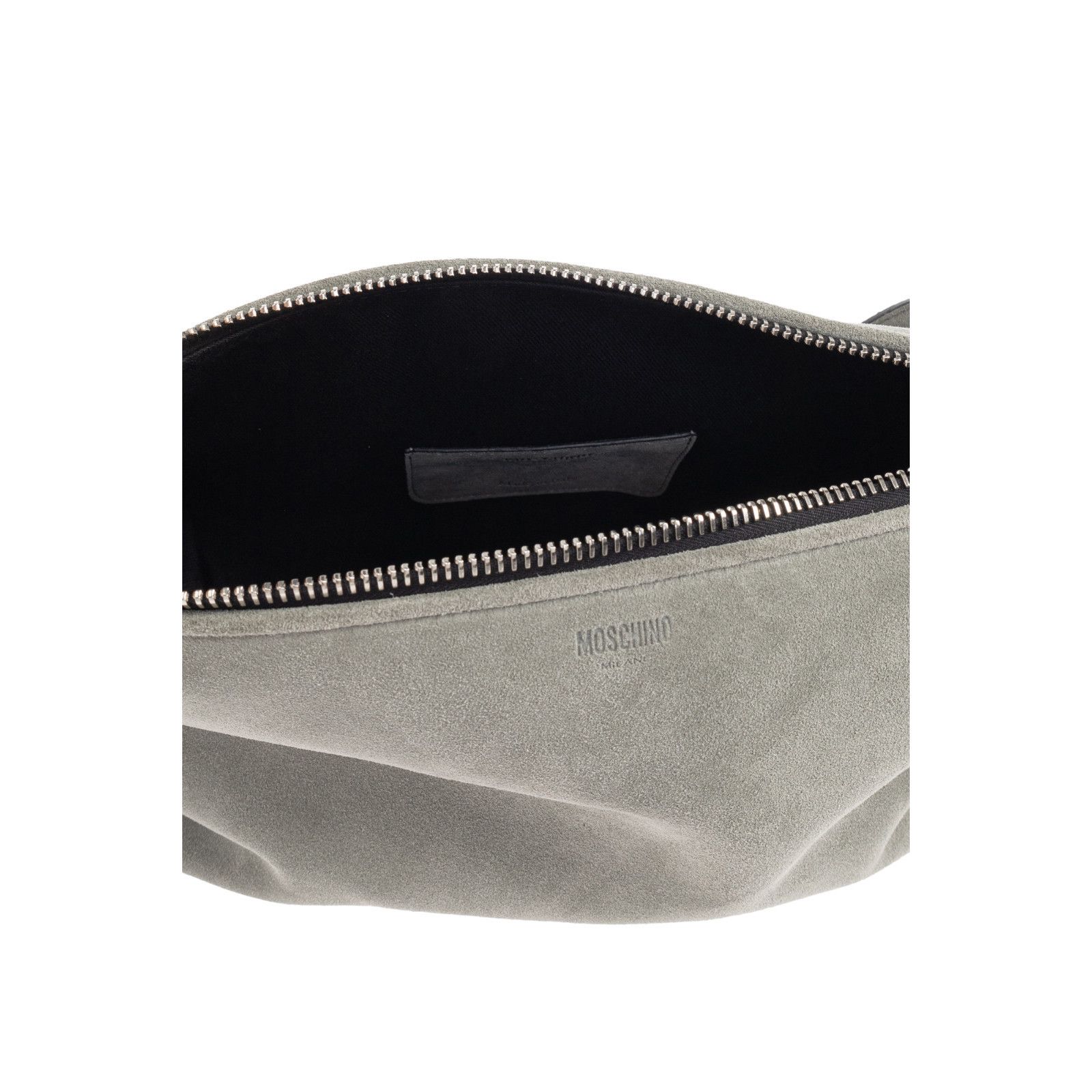 Moschino MOSCHINO Gray Suede Shoulder Bag New & Authentic Size ONE SIZE - 4 Thumbnail