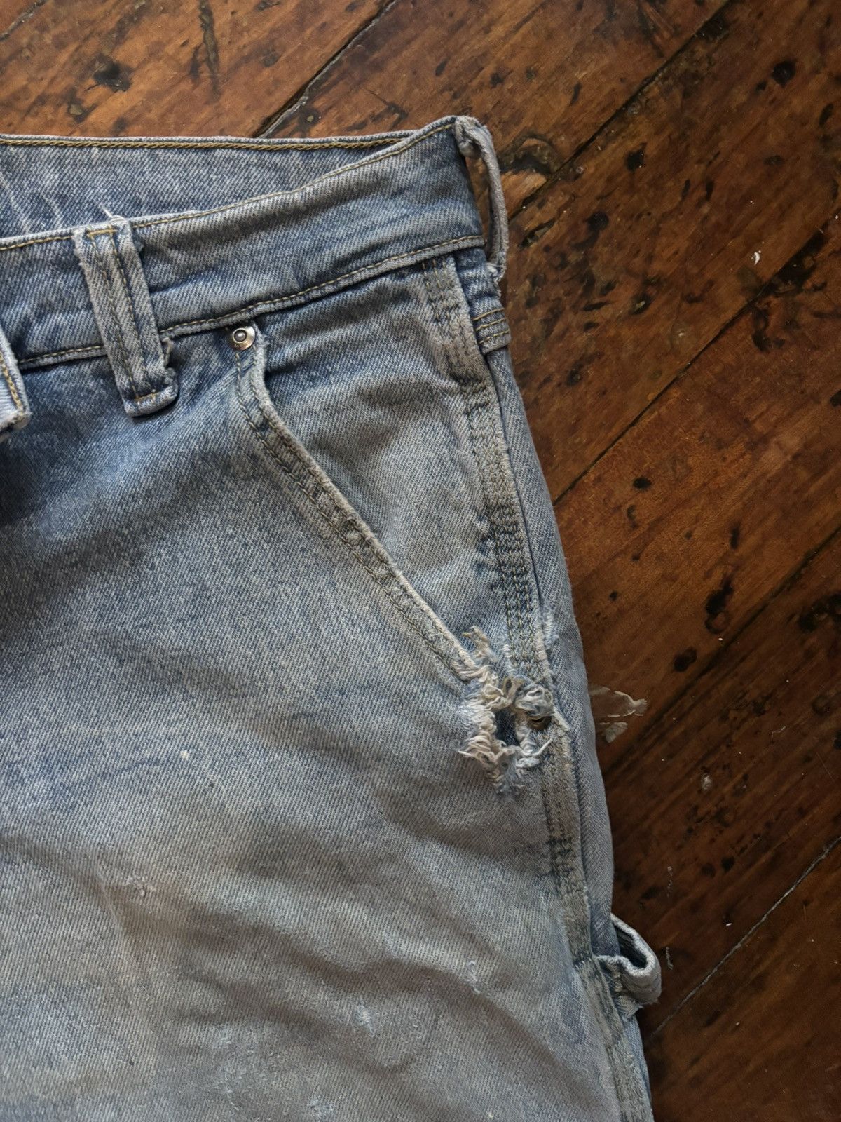 Lee Destroyed Carpenter Pants Size US 32 / EU 48 - 7 Thumbnail