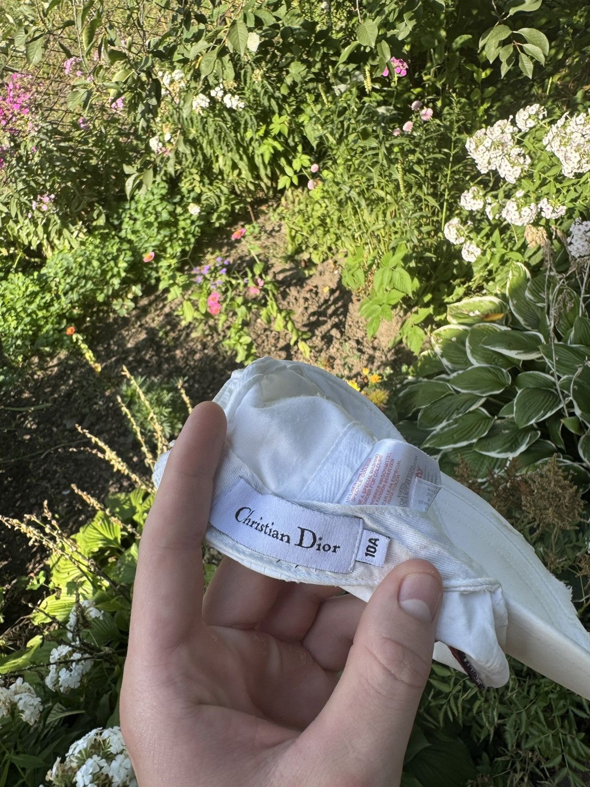 Dior Christian Dior Team Distressed 10A Cap hat Size ONE SIZE - 8 Thumbnail