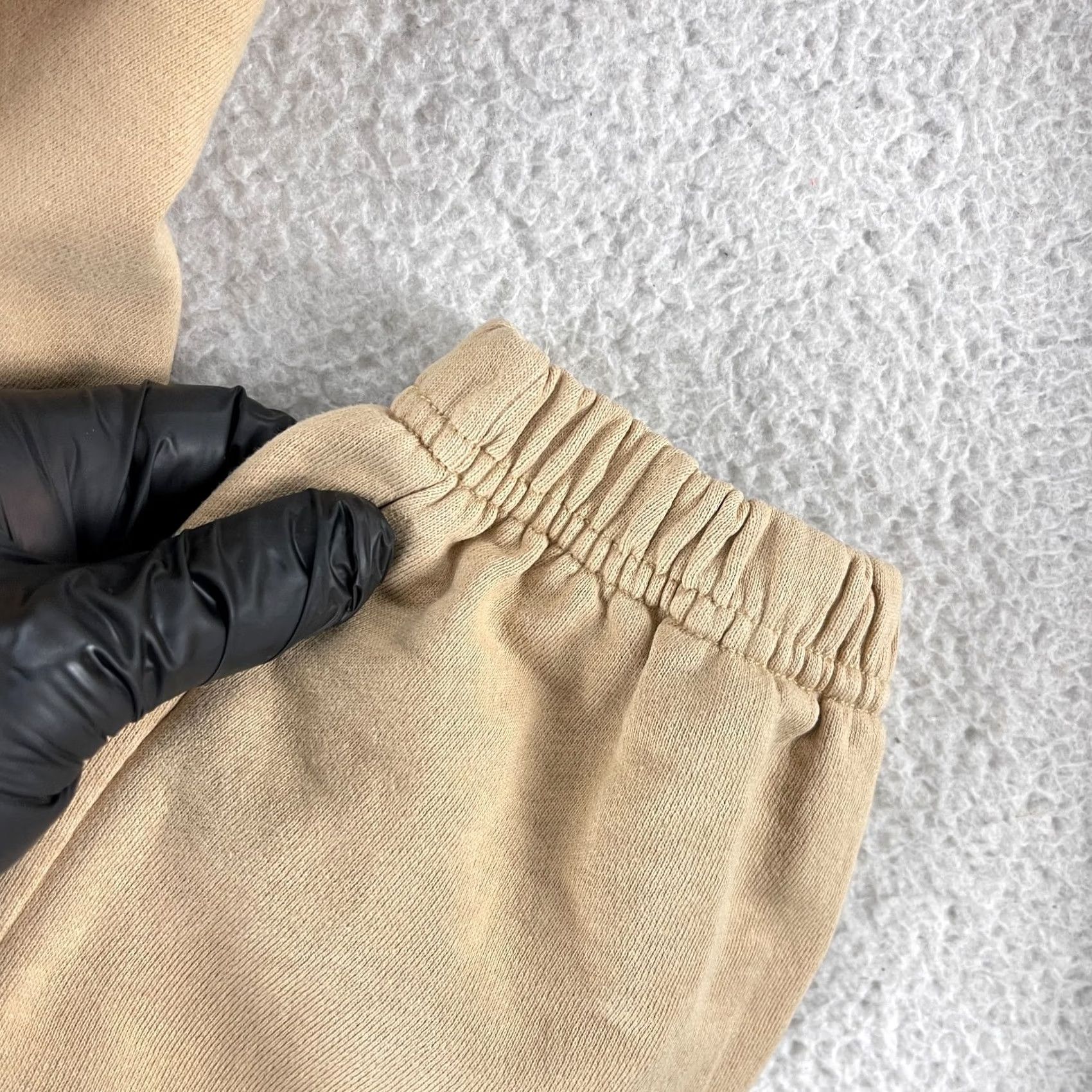 Vintage WeWoreWhat Jogger Sweat Pants Womens Medium Beige Pull On High-Rise Size 32" / US 10 / IT 46 - 7 Thumbnail