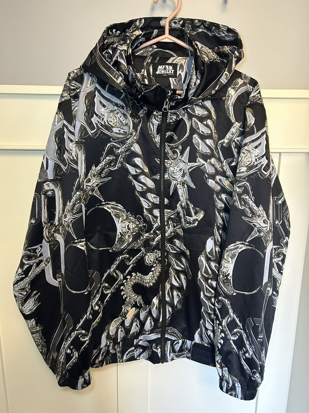 Jewelry Hard Jewelry chains windbreaker zip-up jacket Size US XL / EU 56 / 4 - 1 Thumbnail
