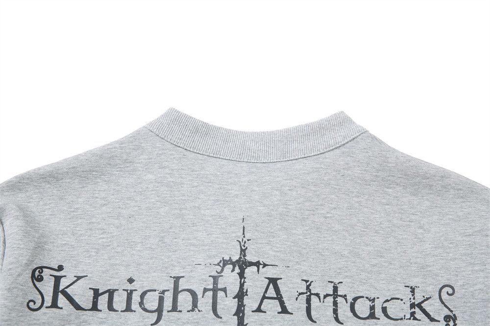 Vintage Men's casual style trendy anime print long-sleeved T-shirt Size US M / EU 48-50 / 2 - 5 Thumbnail