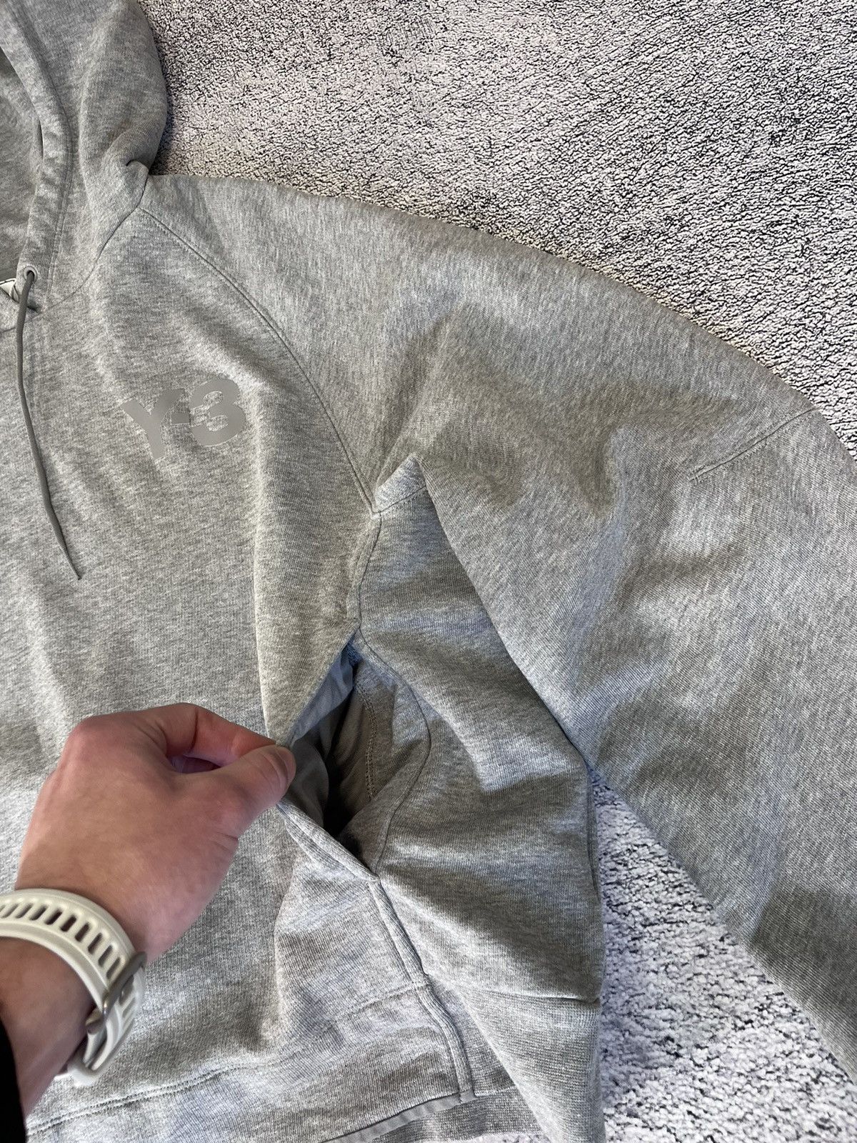 Y-3 Y-3 Yohji Yamamoto Adidas Autentic Hoodie Sweatshirt Size M Size M / US 6-8 / IT 42-44 - 10 Thumbnail