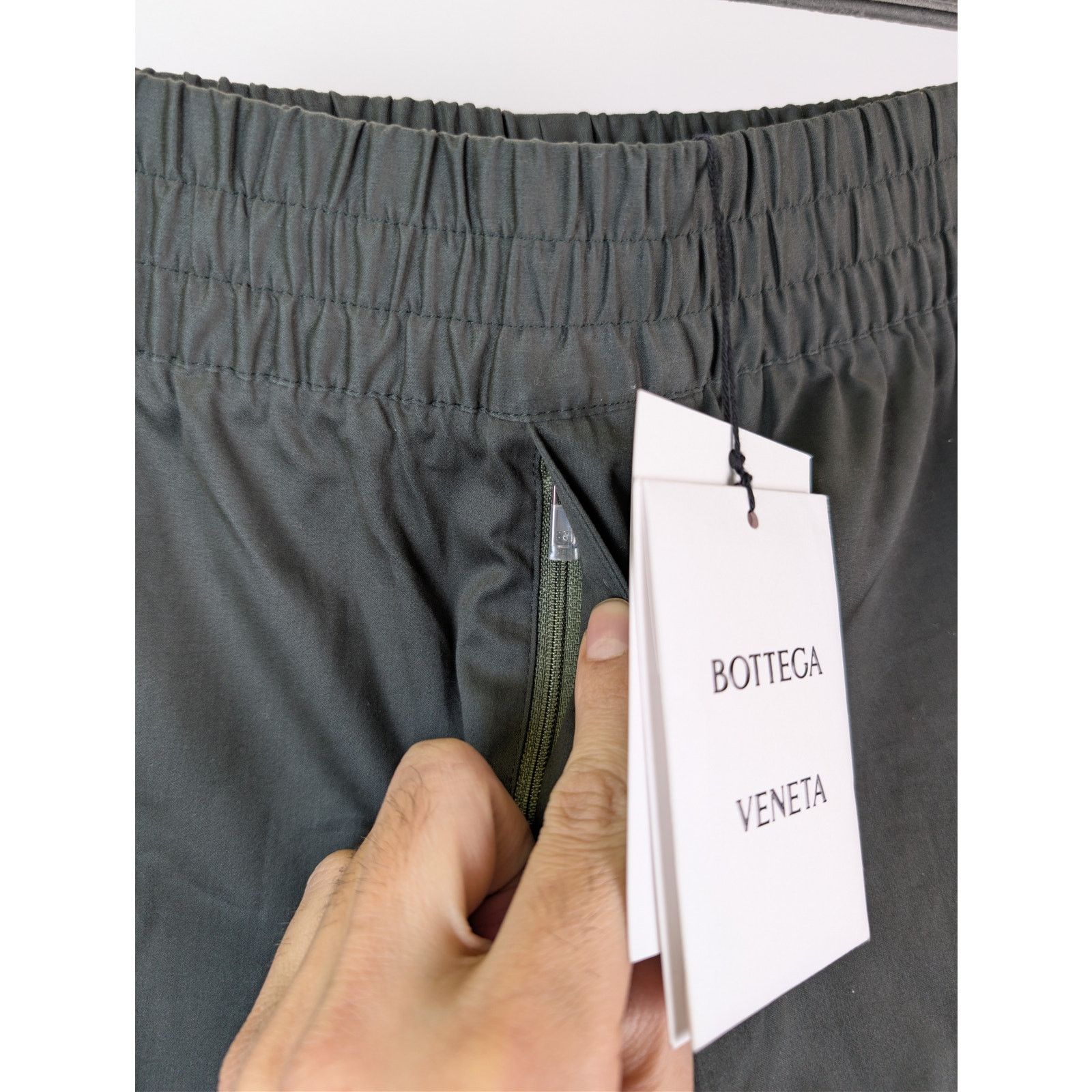 Bottega Veneta o1rshd1 Soft Organic Cotton Shorts in Camping Size US 34 / EU 50 - 7 Thumbnail