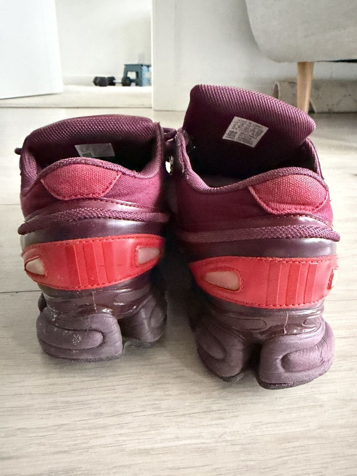 Adidas × Raf Simons Raf simons ozweego 3 burgundy Size US 9 / EU 42 - 5 Thumbnail