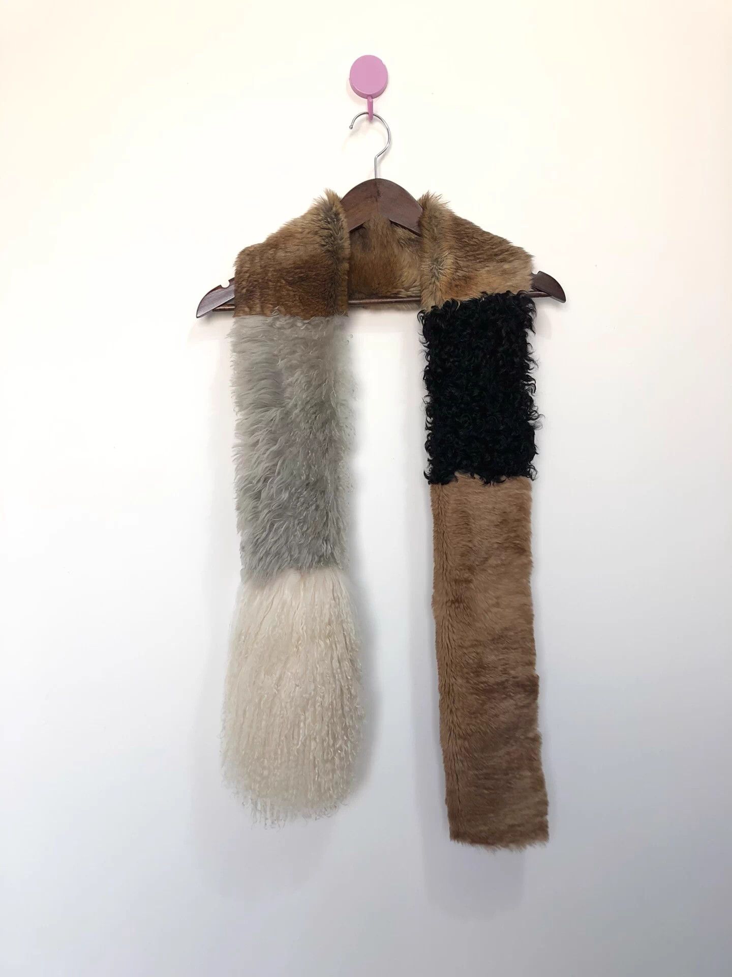 Takahiromiyashita The Soloist. TAKAHIROMIYASHITA SOLOIST 25AW fur collar king scarf Size ONE SIZE - 4 Thumbnail