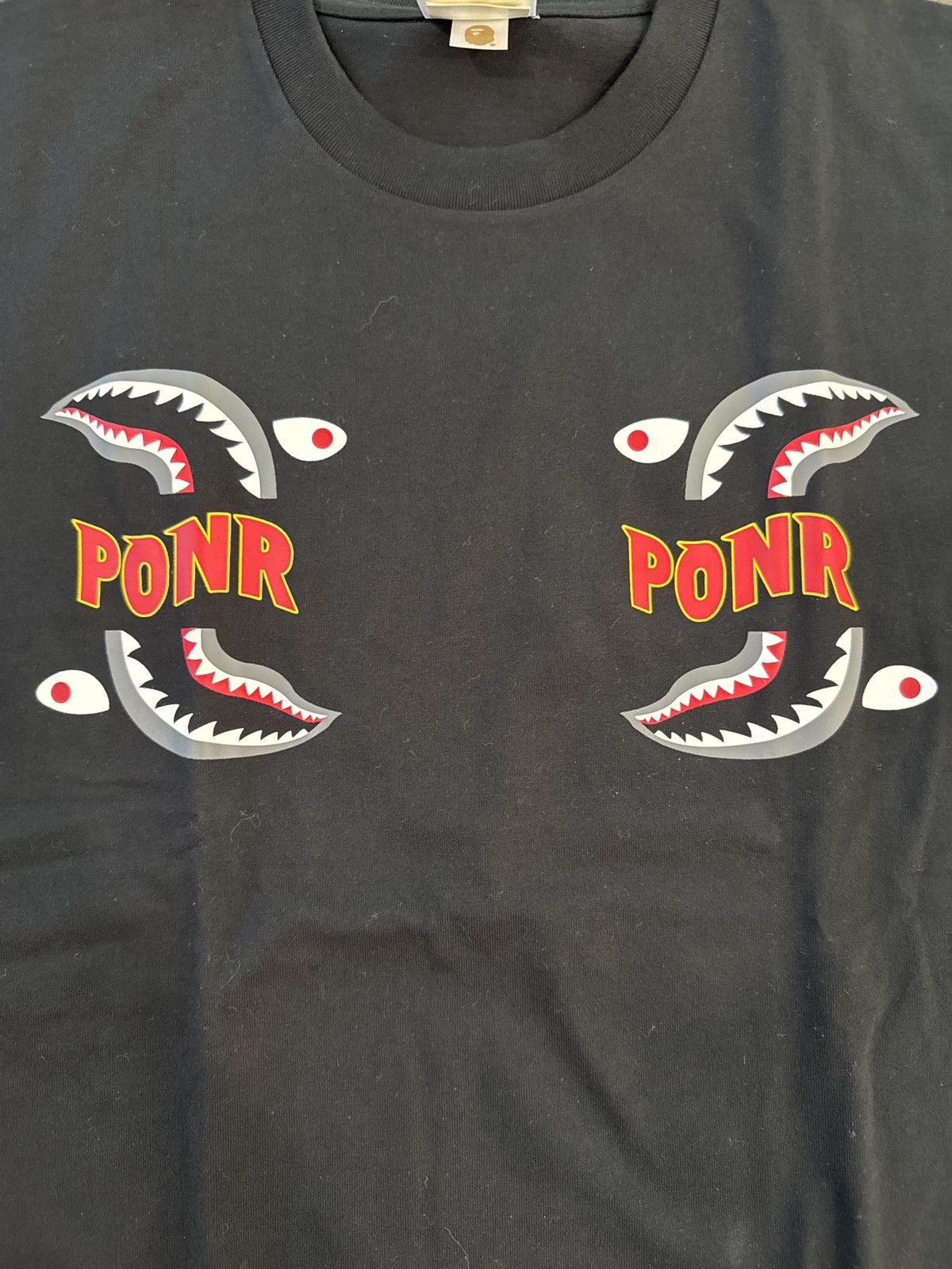 Bape BRAND NEW - Bape PONR Tee - Size Medium Size US M / EU 48-50 / 2 - 3 Thumbnail