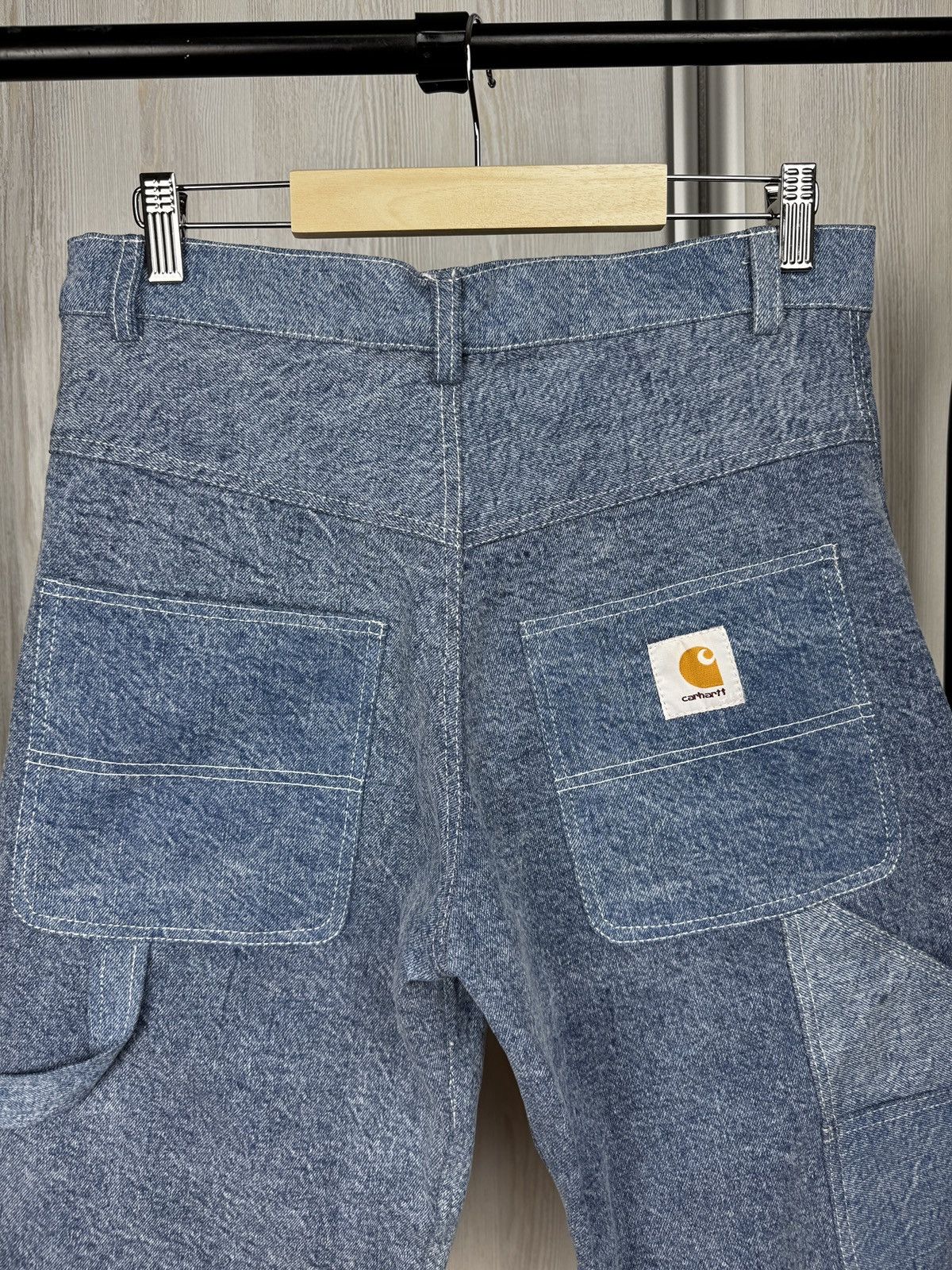 Carhartt Carhartt vinatge blue faded carpenter shorts size 30 Size US 30 / EU 46 - 8 Thumbnail