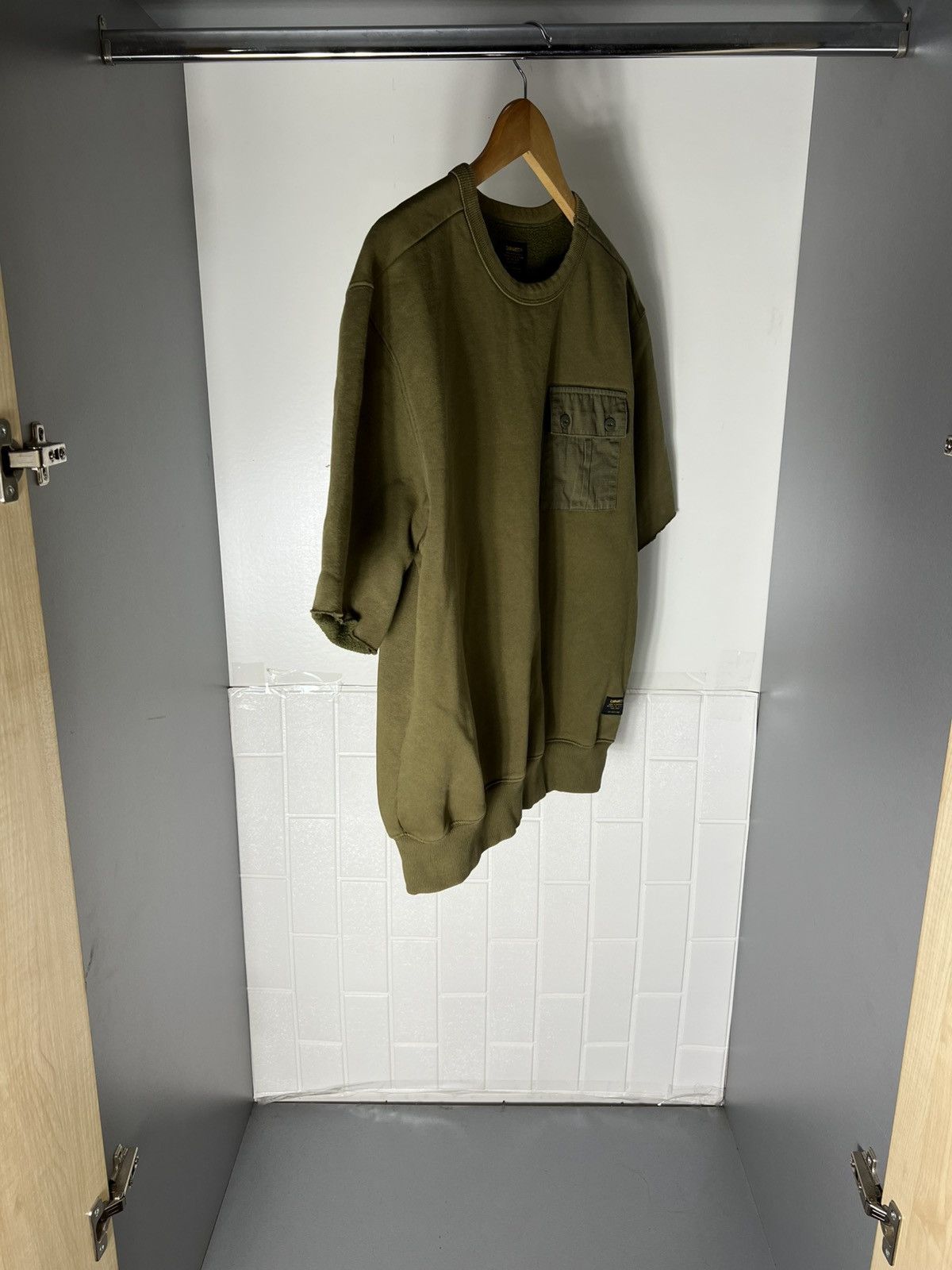 Carhartt Wip VINTAGE CARHARTT WIP MILITARY POCKET SWEAT DESIGNER Y2K 90s Size US M / EU 48-50 / 2 - 5 Thumbnail