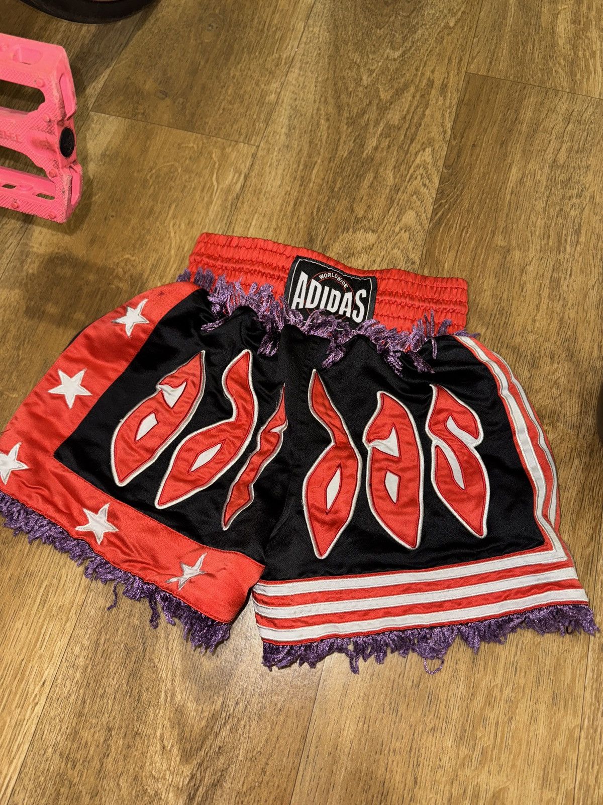Adidas × Jeremy Scott ADIDAS x JEREMY SCOTT BOXING SHORTS Size US 28 / EU 44 - 3 Thumbnail