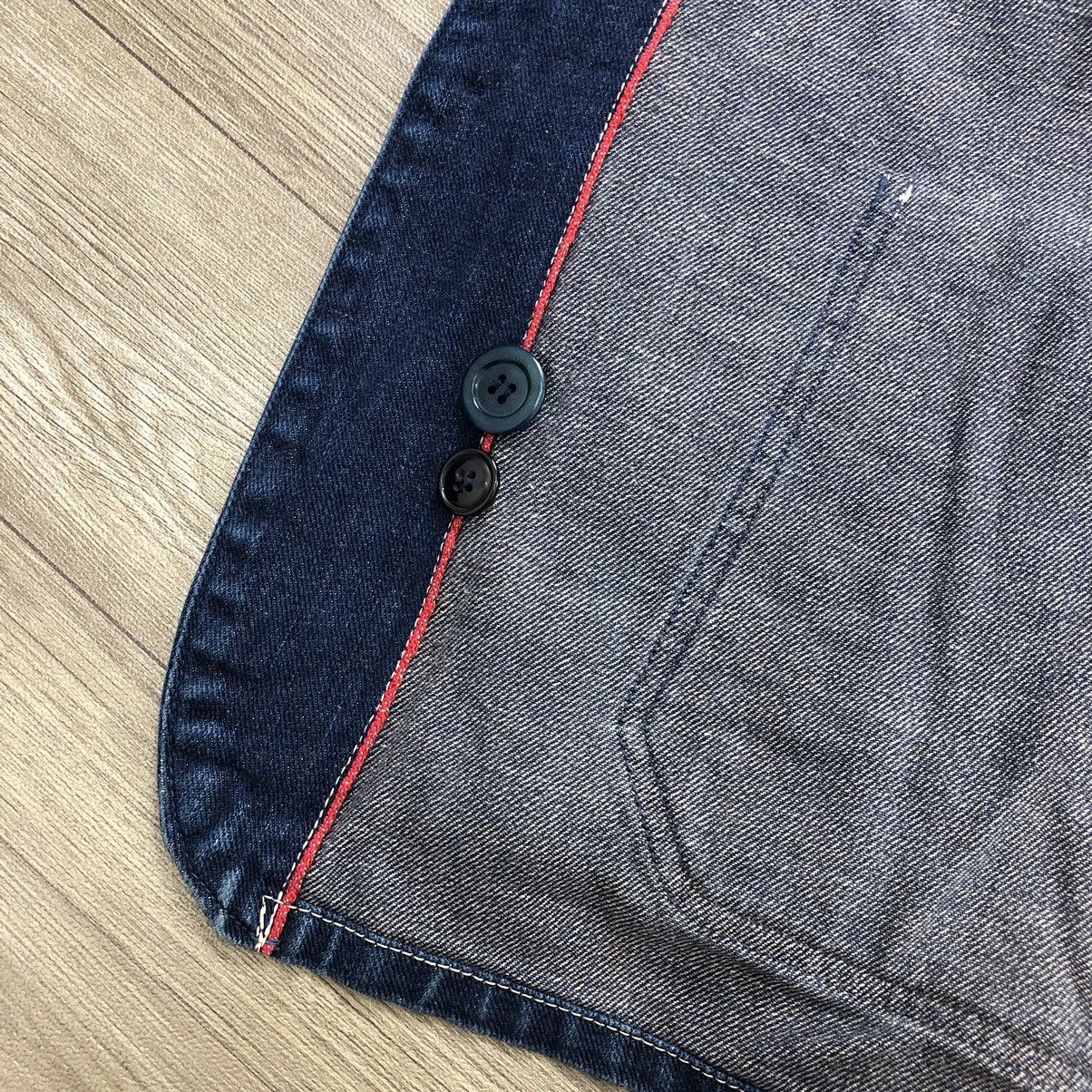 Blue Blue Japan × Vintage 1990s Vintage Blue Blue Japan Selvedge Chore Jacket Size US M / EU 48-50 / 2 - 9 Thumbnail