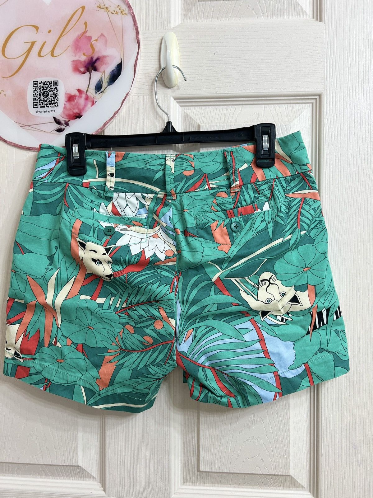 Talbots Talbots multicolor tropical print short size 4 Size 27" / US 4 / IT 40 - 2 Thumbnail