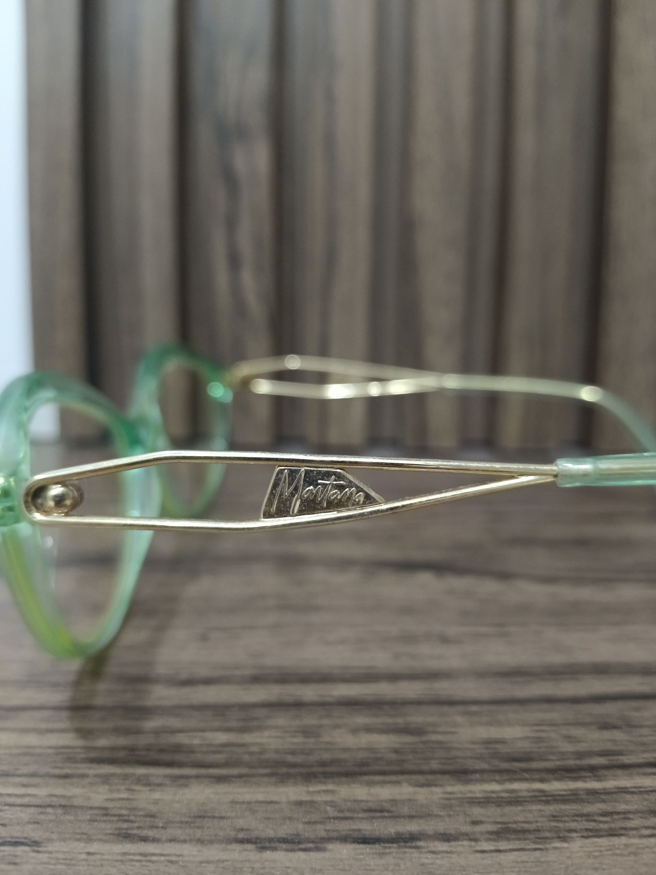 Claude Montana MontanaTranslucent Green Oval Glasses Frame Size ONE SIZE - 4 Thumbnail