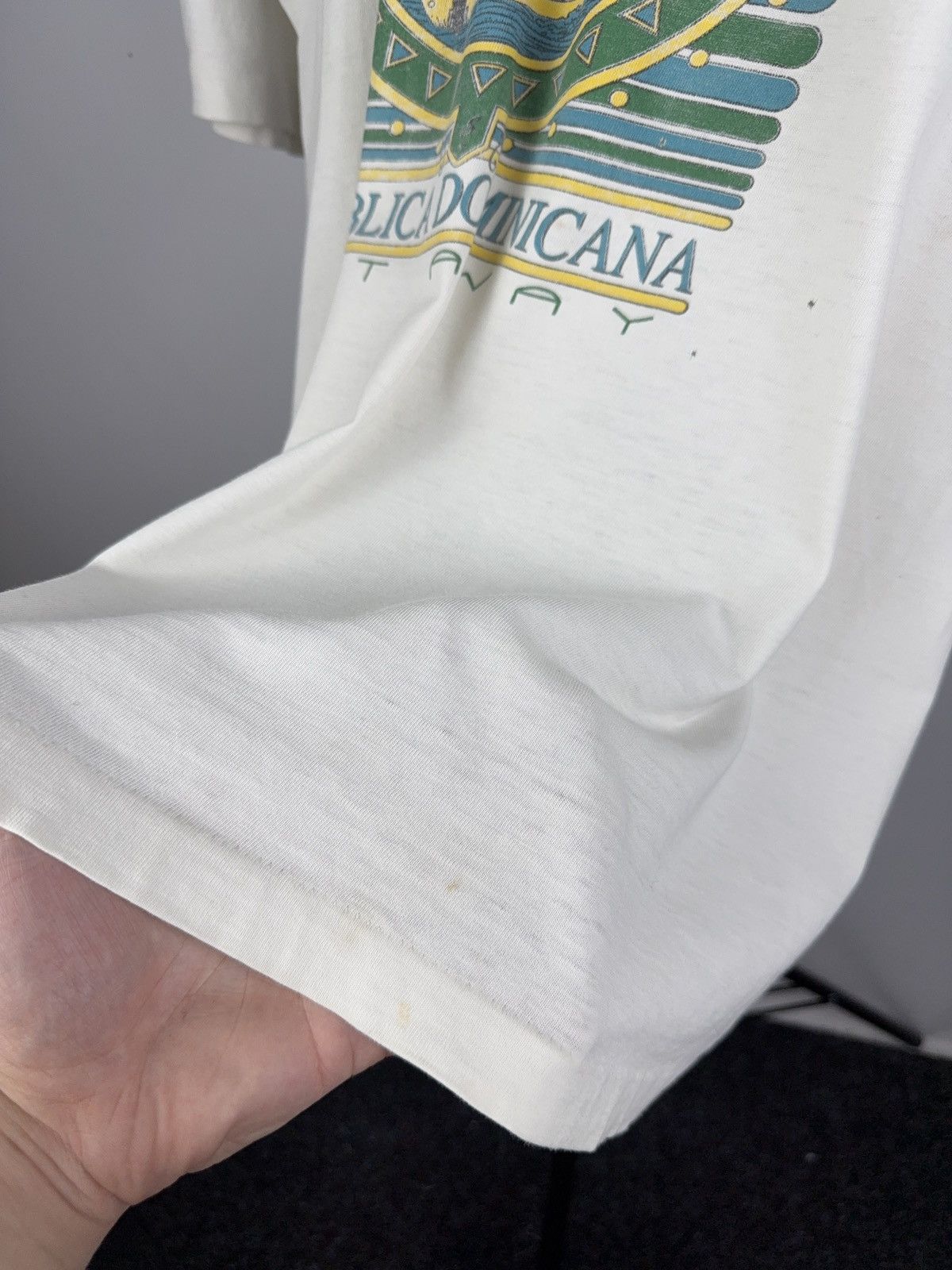 Other Vintage 90s Dominican Republic Getaway Tee Sailboat Print Size US M / EU 48-50 / 2 - 9 Thumbnail