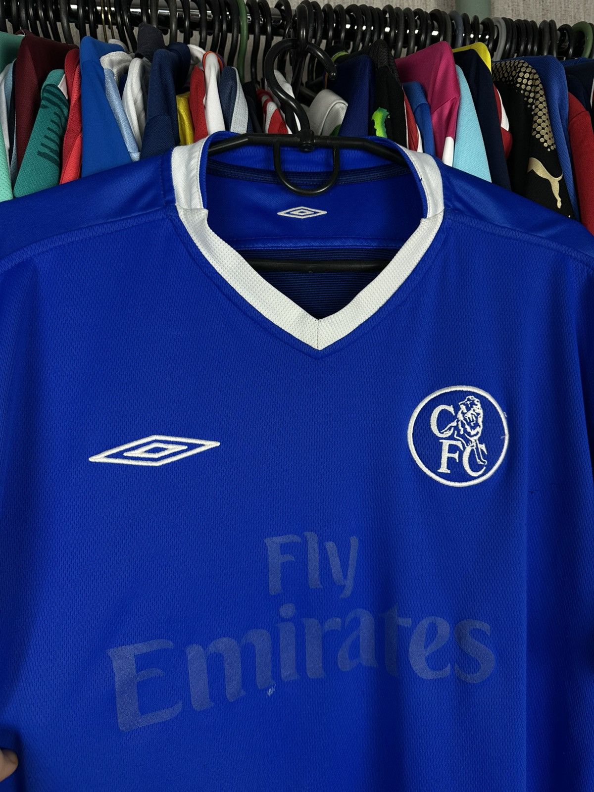 Umbro Chelsea 2003-05 Reversibl Football Shirt Soccer Jersey Umbro Size US M / EU 48-50 / 2 - 13 Thumbnail