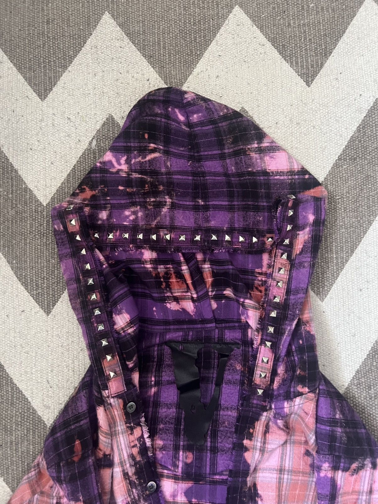 Vlone Vlone Bleached Runway Flannel Size US L / EU 52-54 / 3 - 2 Thumbnail