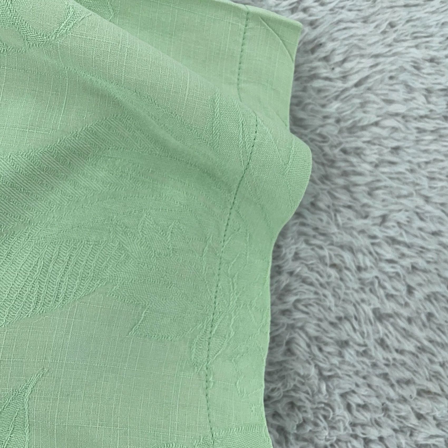 Tommy Bahama Tommy Bahama Button-Up Shirt Men L Green Short Sleeve Collared Size US L / EU 52-54 / 3 - 3 Thumbnail