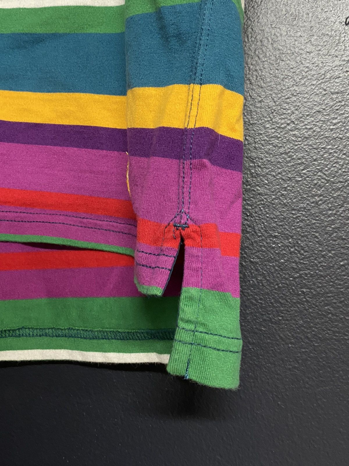 CLOT CLOT multi color Striped T-shirt Size US XL / EU 56 / 4 - 5 Thumbnail