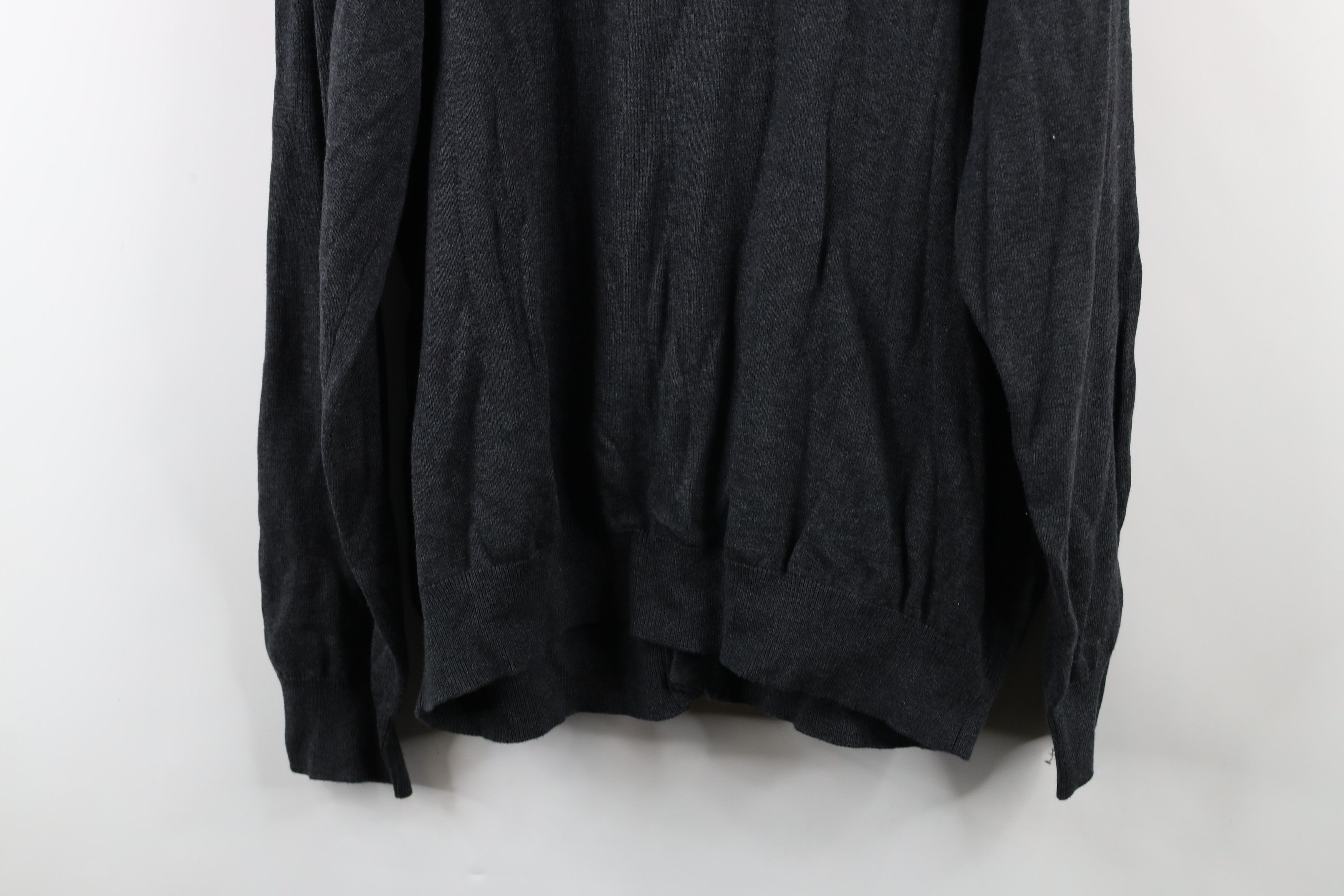 Vintage Vintage 90s Streetwear Knit Button Cardigan Sweater Gray Size US XXL / EU 58 / 5 - 8 Thumbnail
