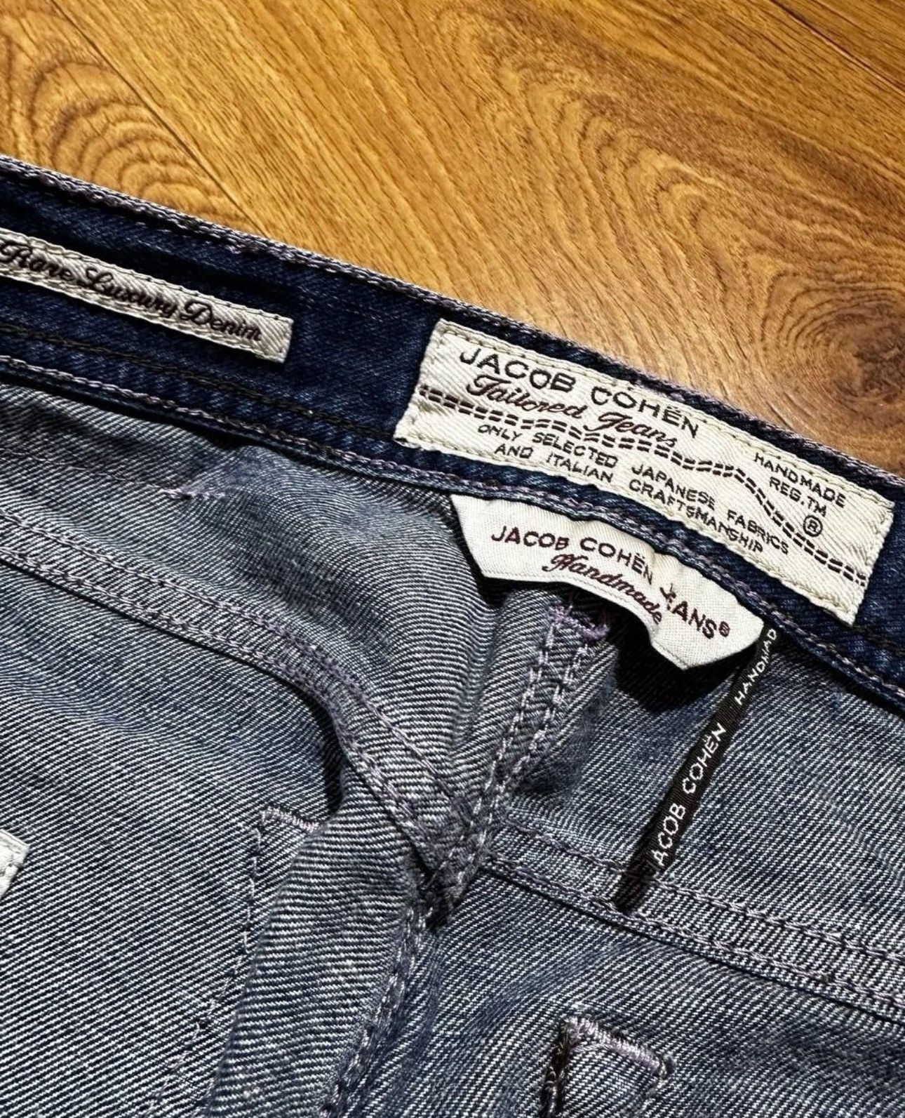 Jacob Cohen Jacob Cohen Designer Jeans Tailored Handmade Made in Italy Size US 37 - 8 Thumbnail