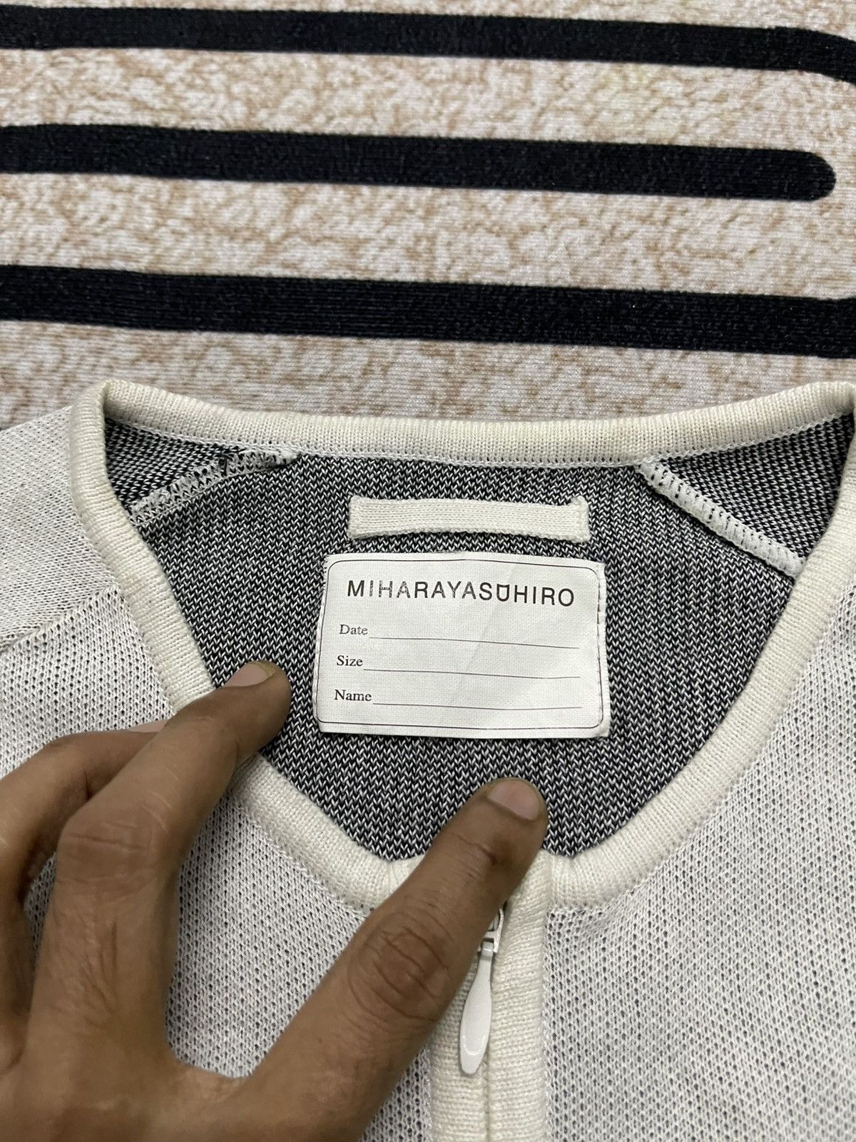 Maison MIHARA YASUHIRO VINTAGE MIHARAYASUHIRO ZIPPER COTTON LIGHT RARE Size US S / EU 44-46 / 1 - 9 Thumbnail