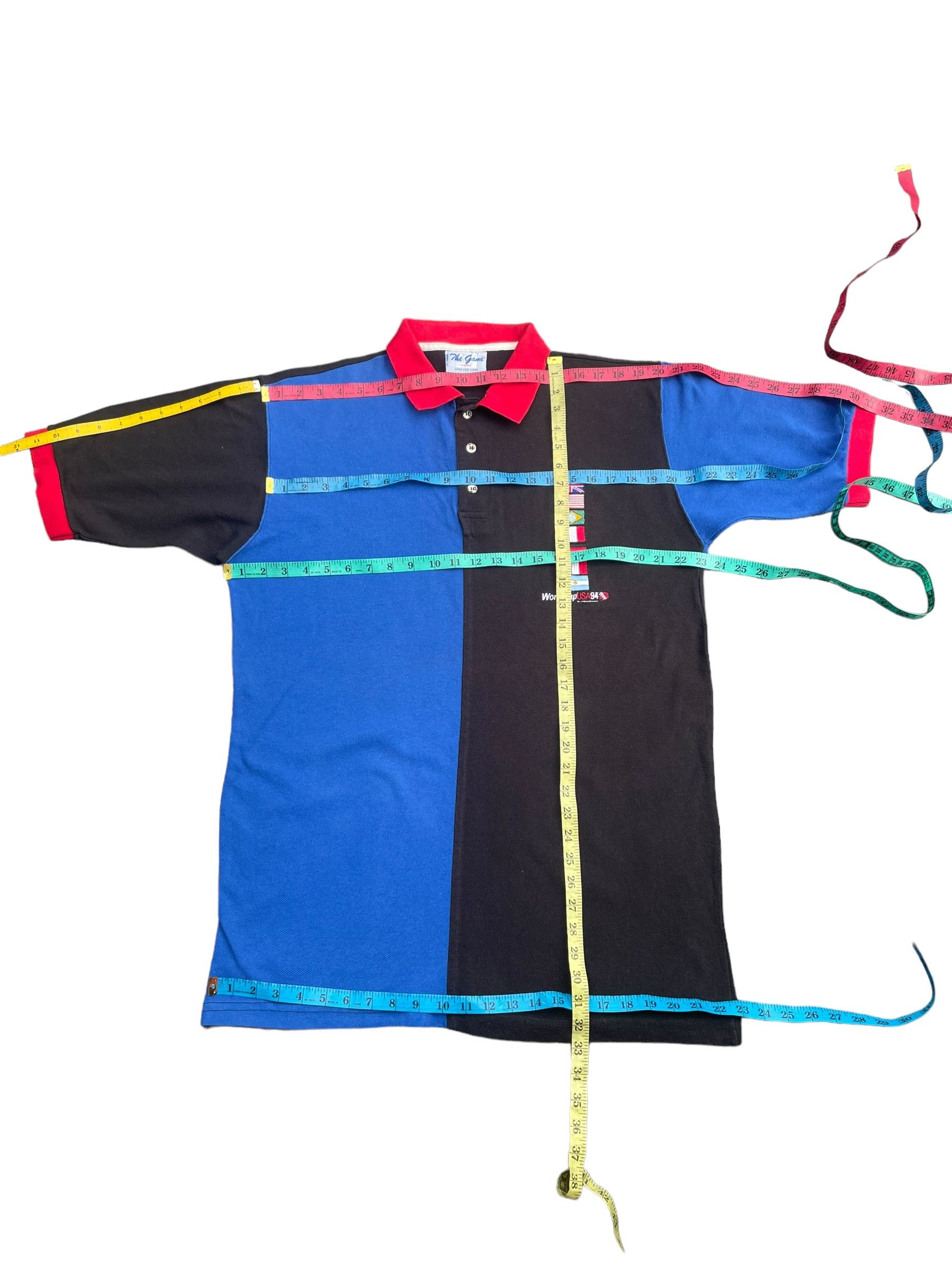 Vintage Vintage 1994 World Cup Polo Tshirt Size US L / EU 52-54 / 3 - 6 Thumbnail