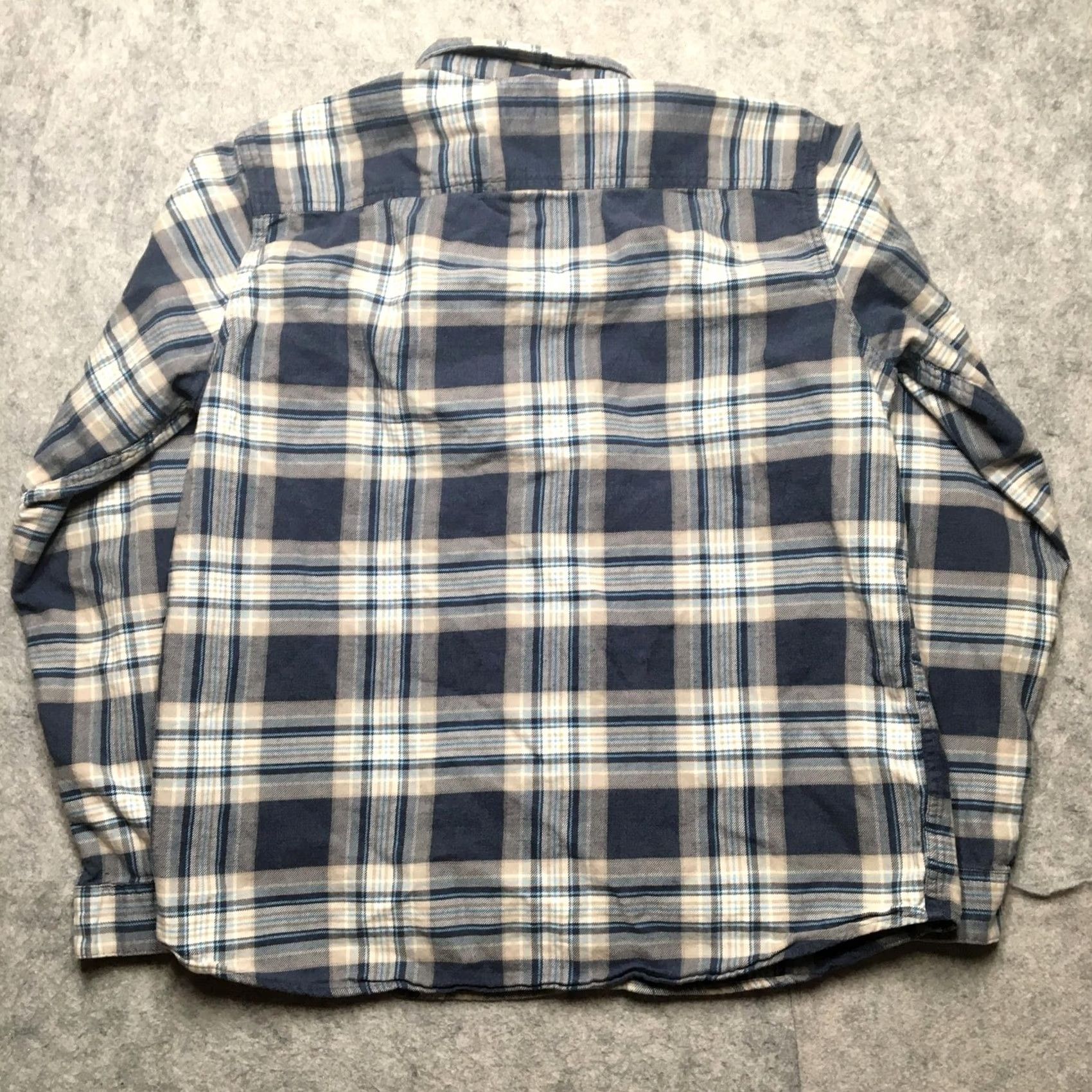 Patagonia Patagonia Fjord Flannel Shirt Mens Large L Blue Plaid Organic Cotton Button-Up Long Sleeve Casual Fall Size US L / EU 52-54 / 3 - 5 Thumbnail