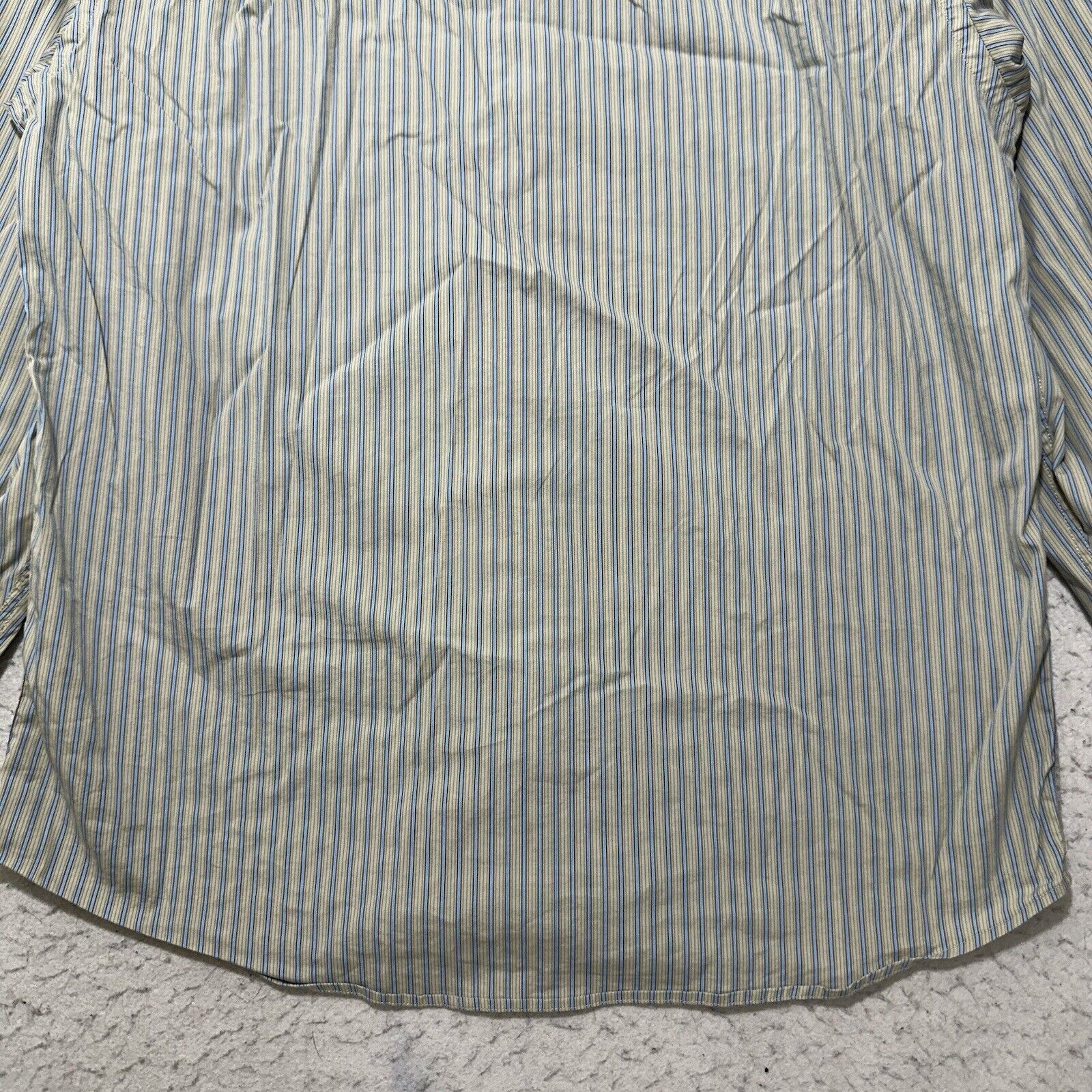 Ermenegildo Zegna Ermenegildo Zegna Medium Button Down Dress Shirt Blue Green Size US M / EU 48-50 / 2 - 13 Thumbnail