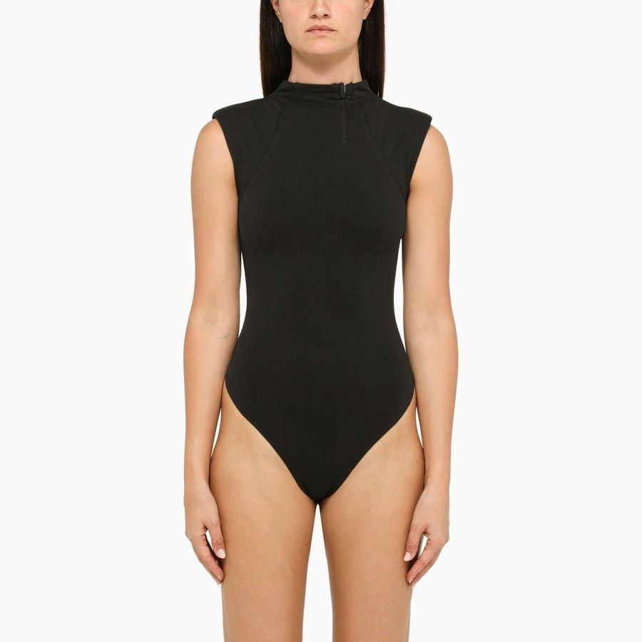 Entire Studios o1d2blof0824 Jersey Bodysuit in Dark Grey Size S / US 4 / IT 40 - 1 Thumbnail