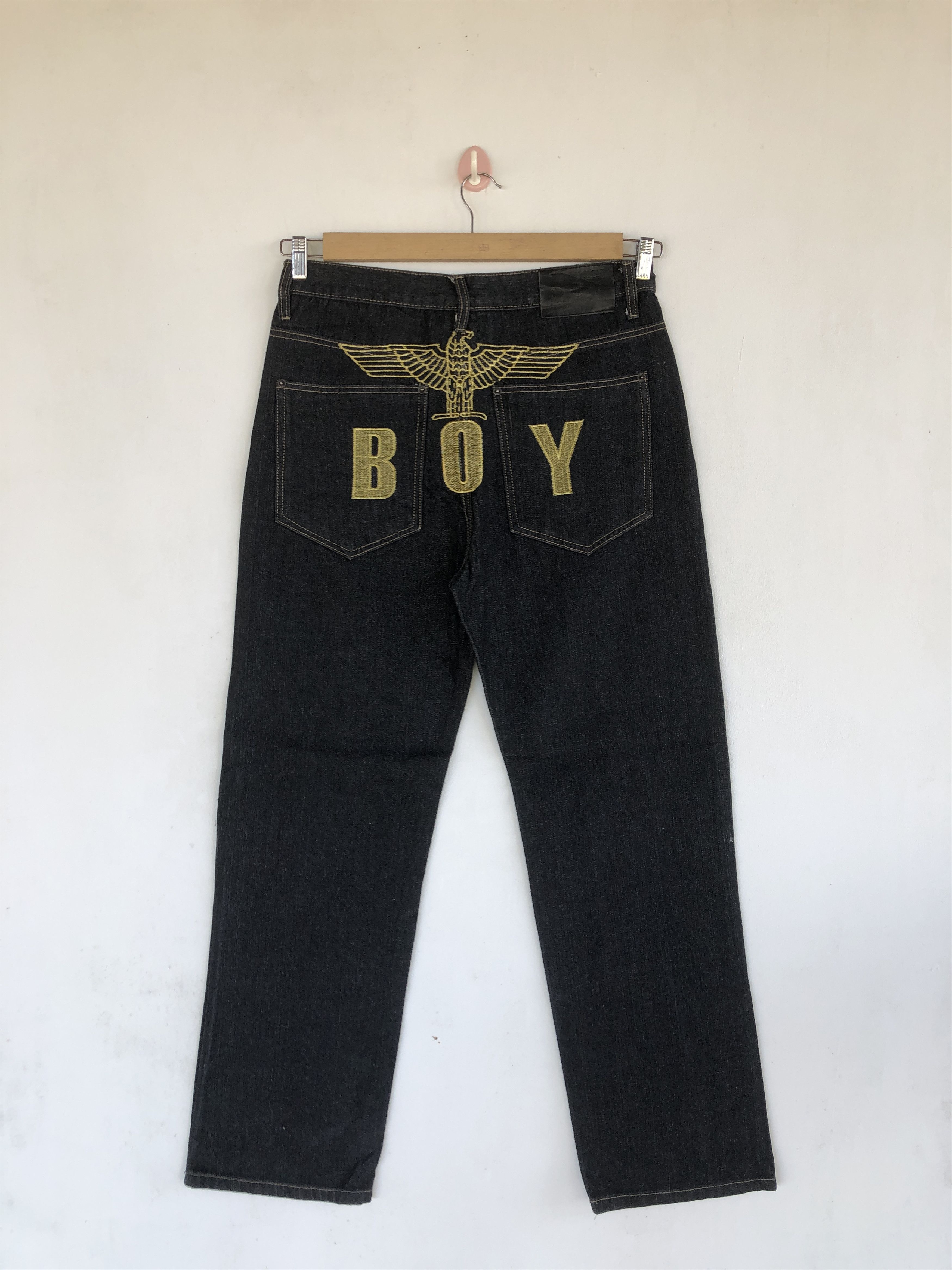 Japanese Brand × Vintage Vintage Japanese Jeans Boy Flying London Denim Pants Size US 34 / EU 50 - 1 Thumbnail