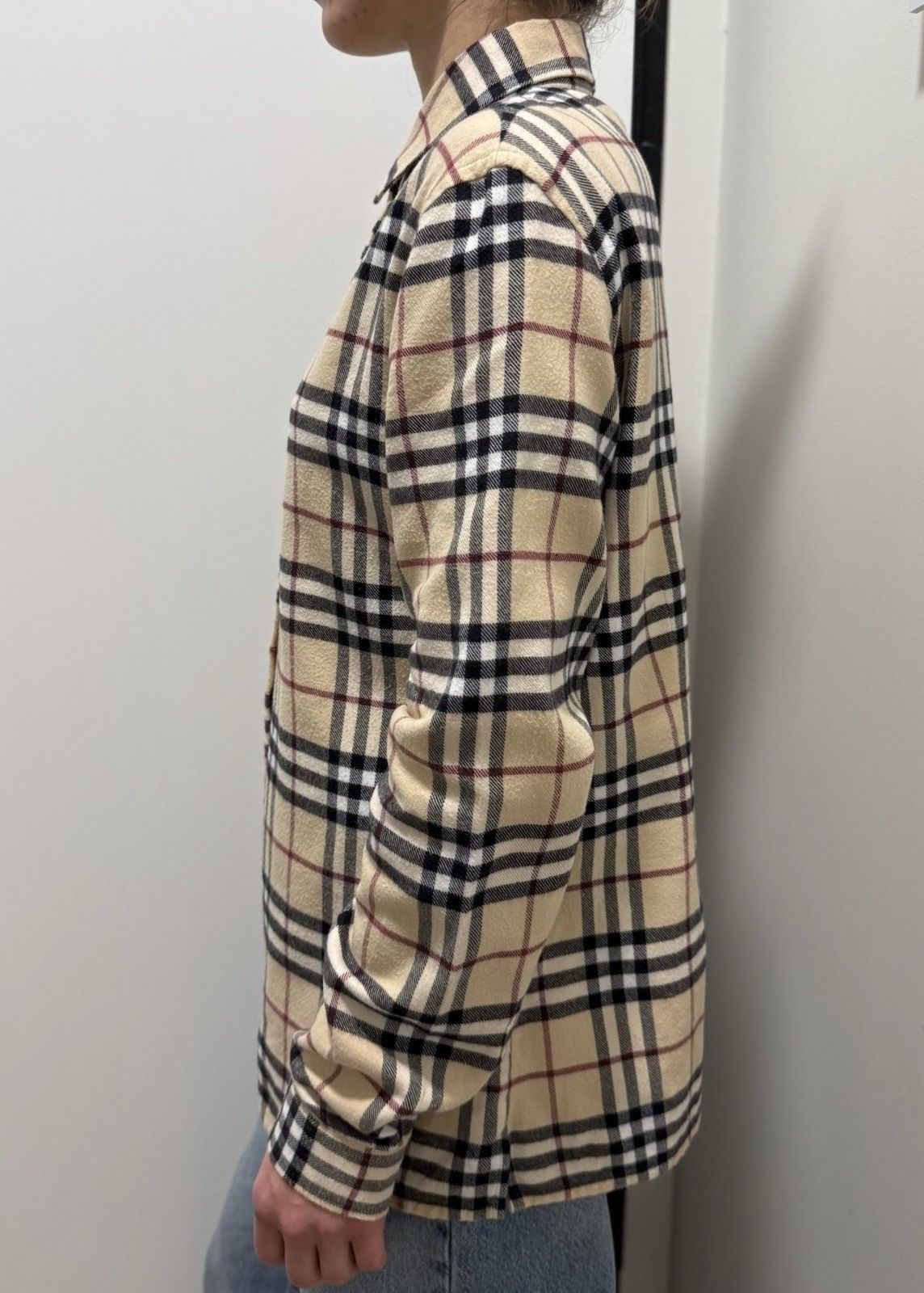 Burberry Vintage Burberry London Shirt Nova Check Long Sleeve y2k Size XL / US 12-14 / IT 48-50 - 9 Thumbnail